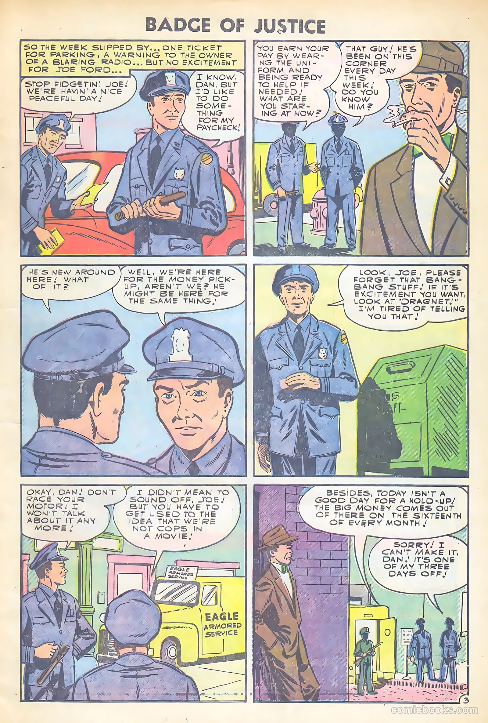 Badge of Justice #3 (1955) — page 5 of 36