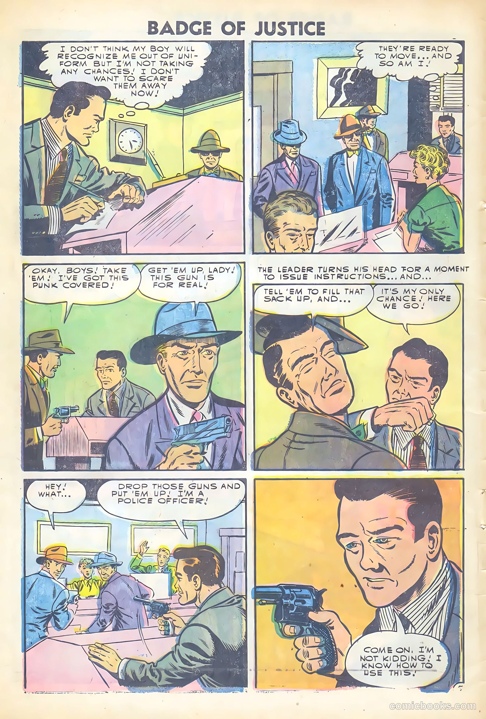 Badge of Justice #3 (1955) — page 8 of 36