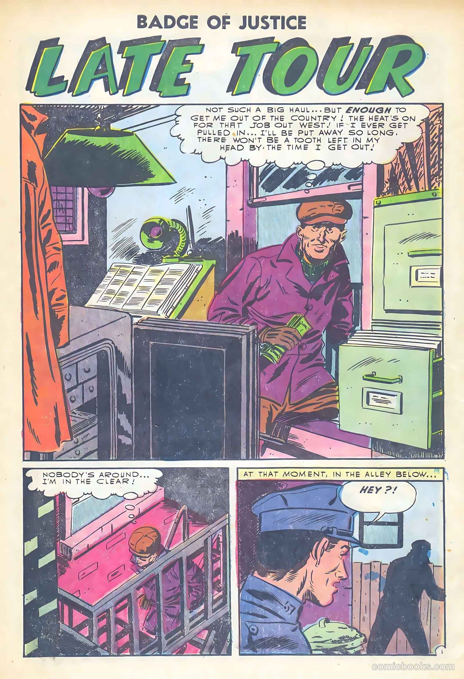 Badge of Justice #3 (1955) — page 10 of 36