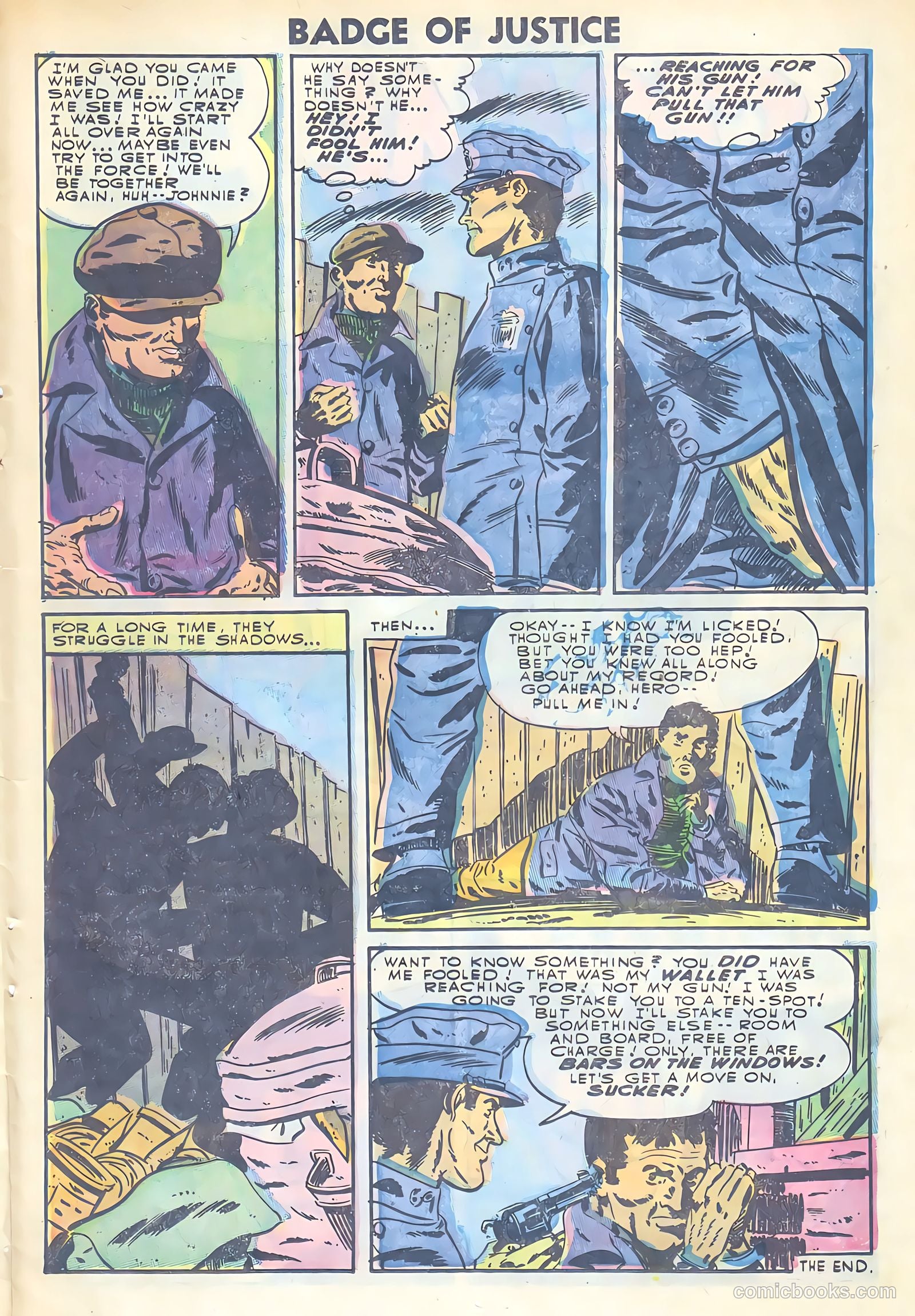 Badge of Justice #3 (1955) — page 13 of 36
