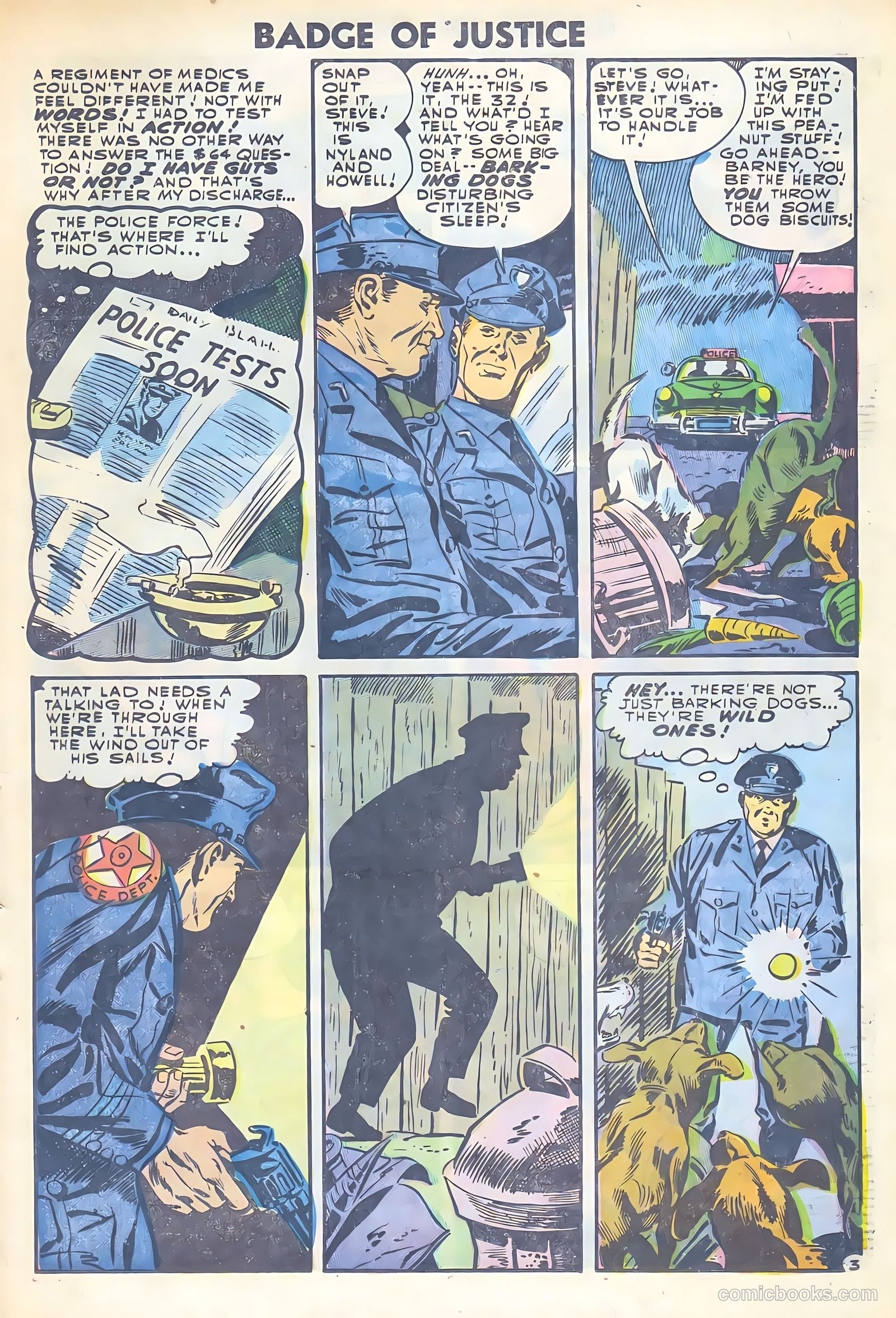 Badge of Justice #3 (1955) — page 17 of 36