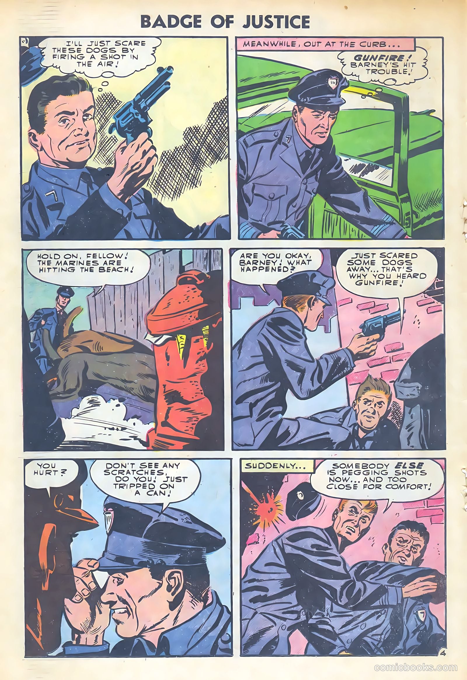 Badge of Justice #3 (1955) — page 18 of 36