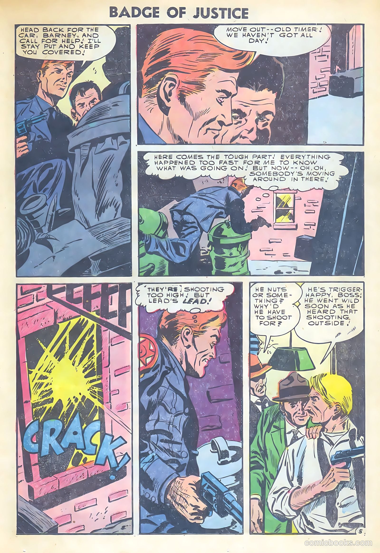 Badge of Justice #3 (1955) — page 19 of 36
