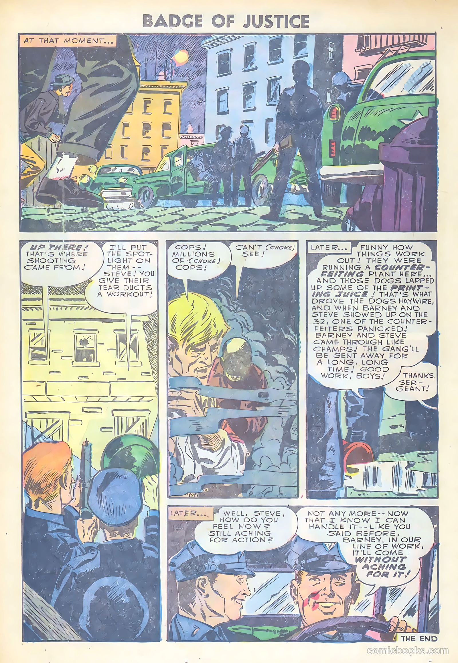 Badge of Justice #3 (1955) — page 20 of 36
