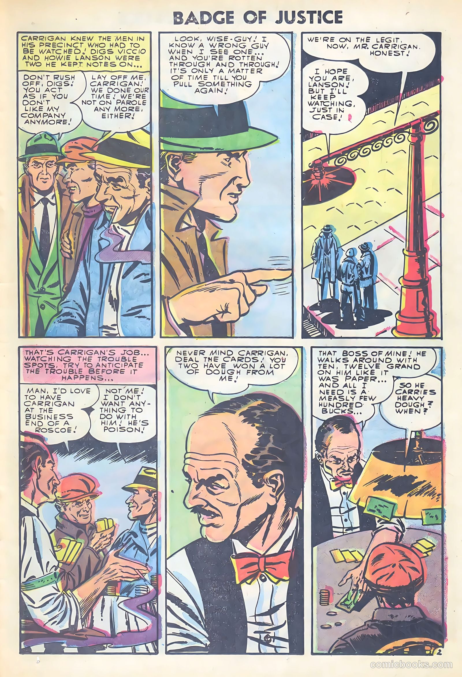 Badge of Justice #3 (1955) — page 25 of 36