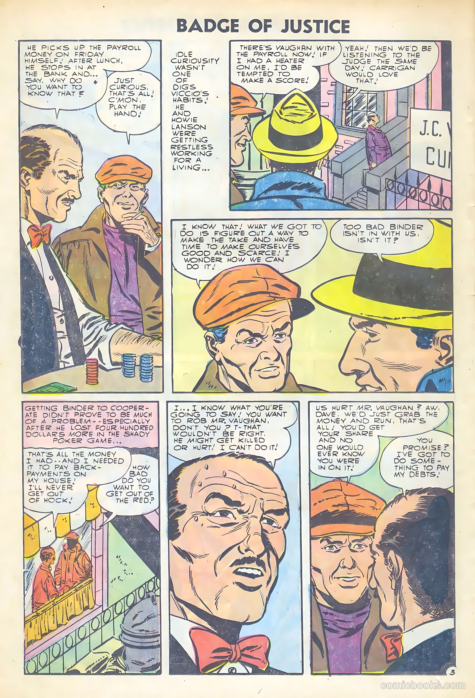 Badge of Justice #3 (1955) — page 26 of 36