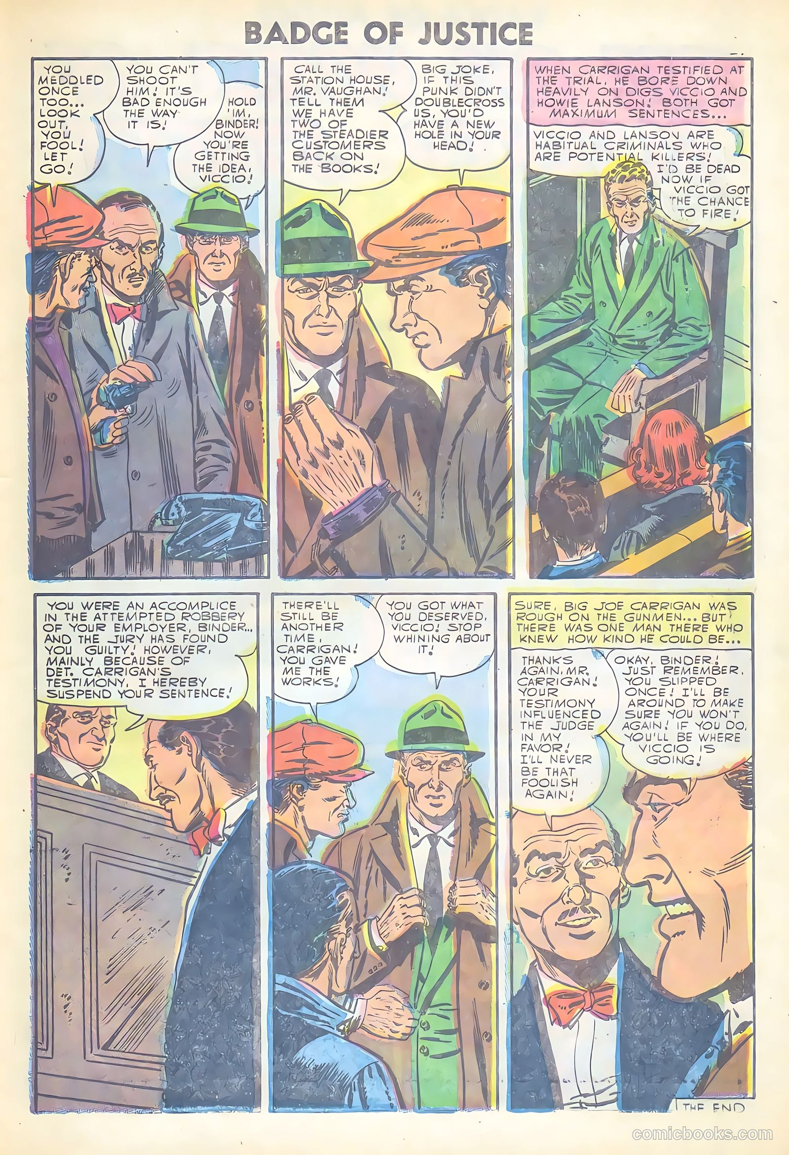 Badge of Justice #3 (1955) — page 29 of 36