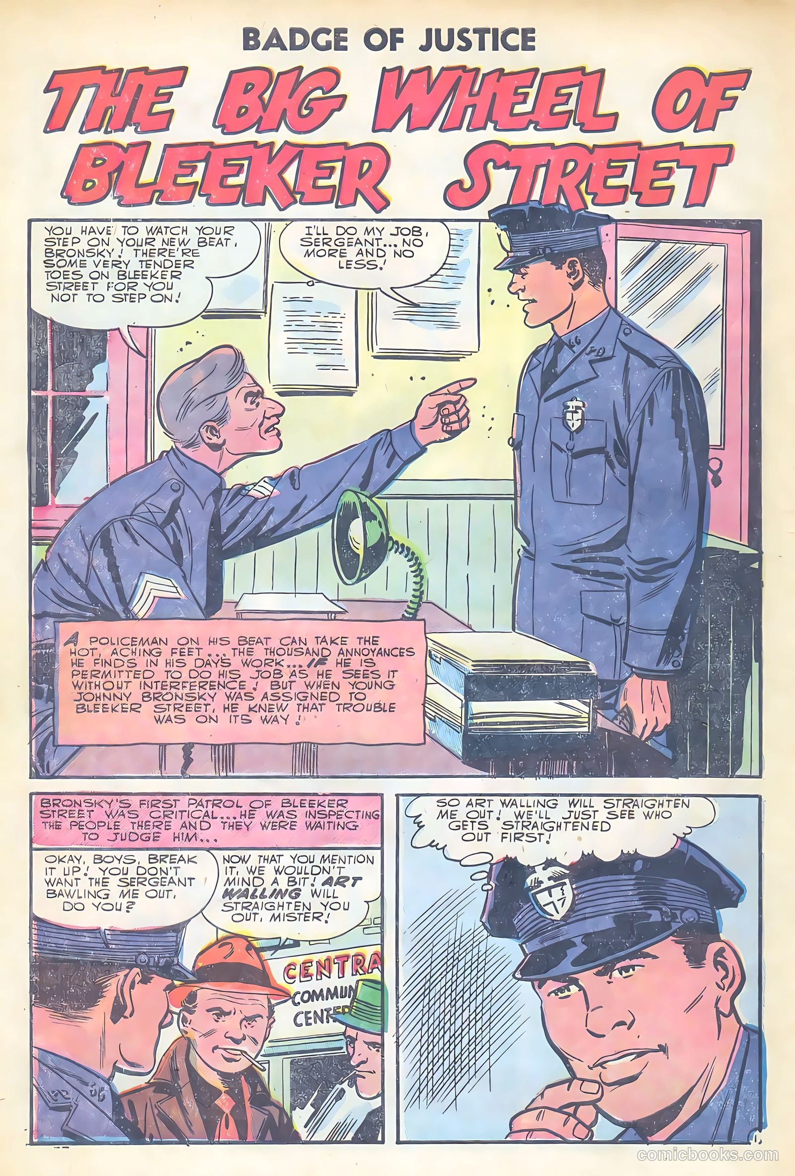 Badge of Justice #3 (1955) — page 30 of 36