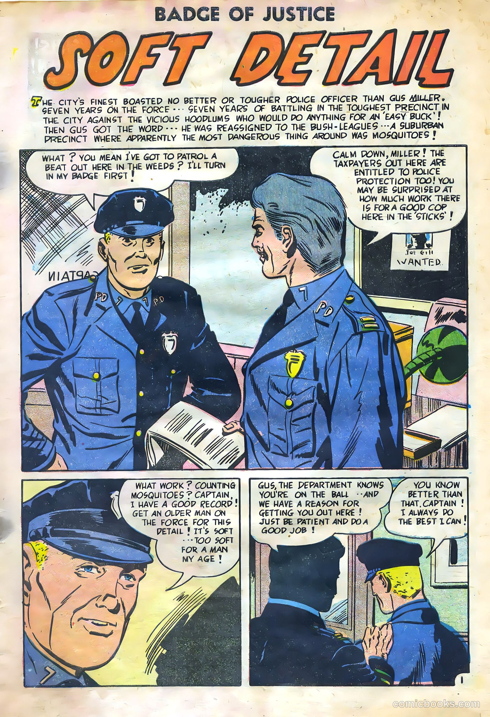 Badge of Justice #4 (1955) — page 3 of 36