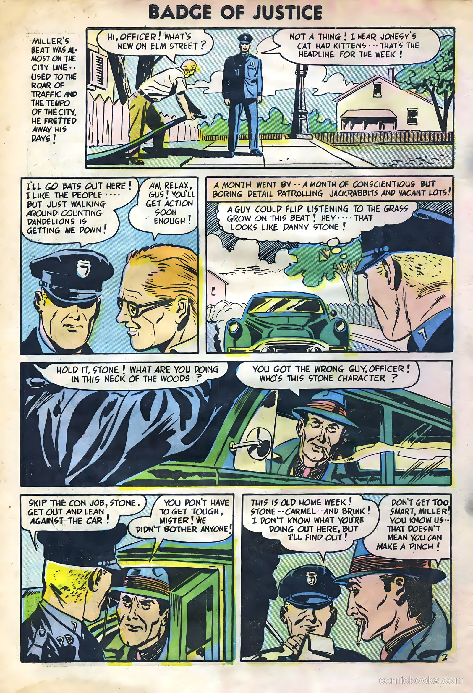 Badge of Justice #4 (1955) — page 4 of 36