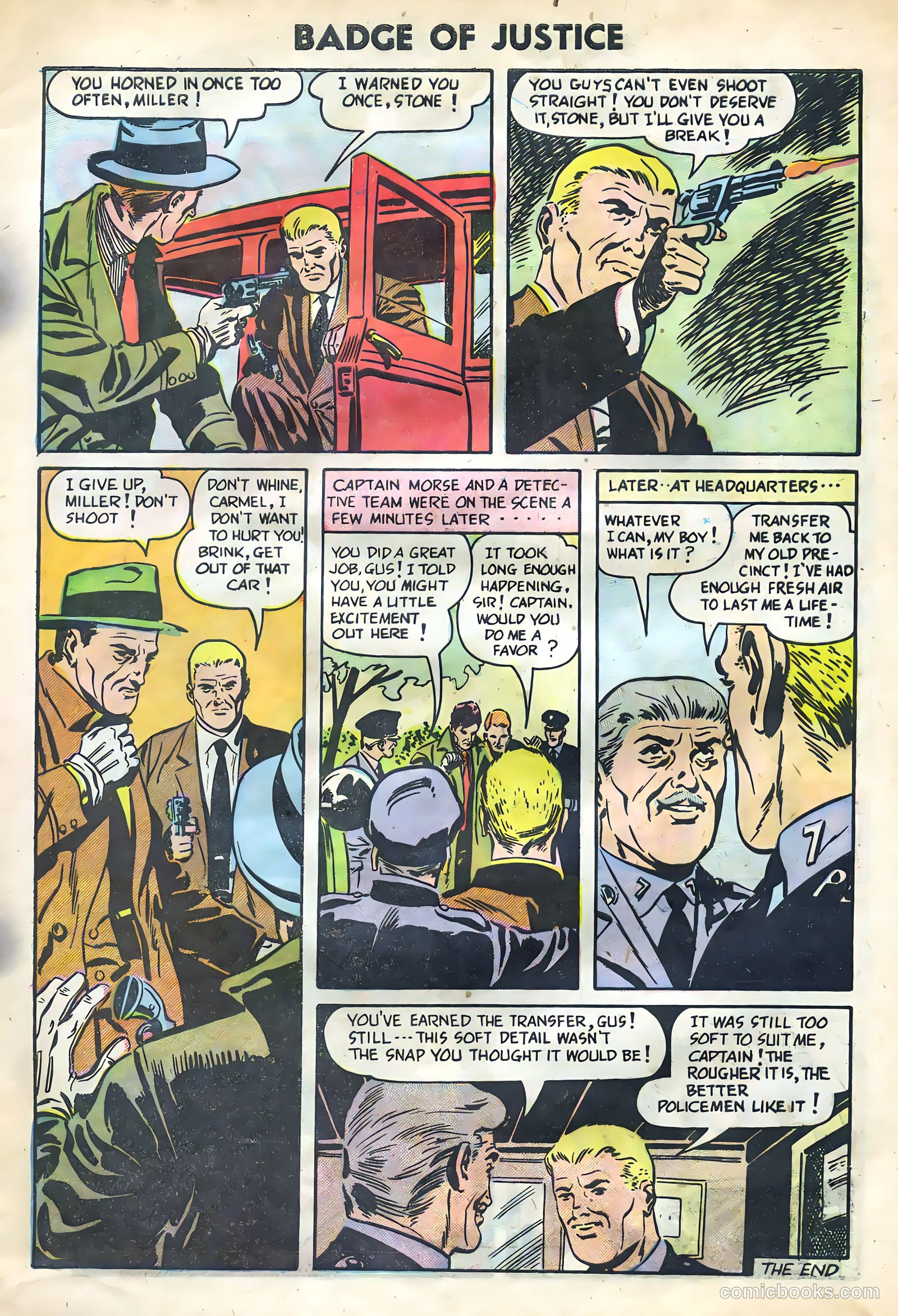 Badge of Justice #4 (1955) — page 9 of 36