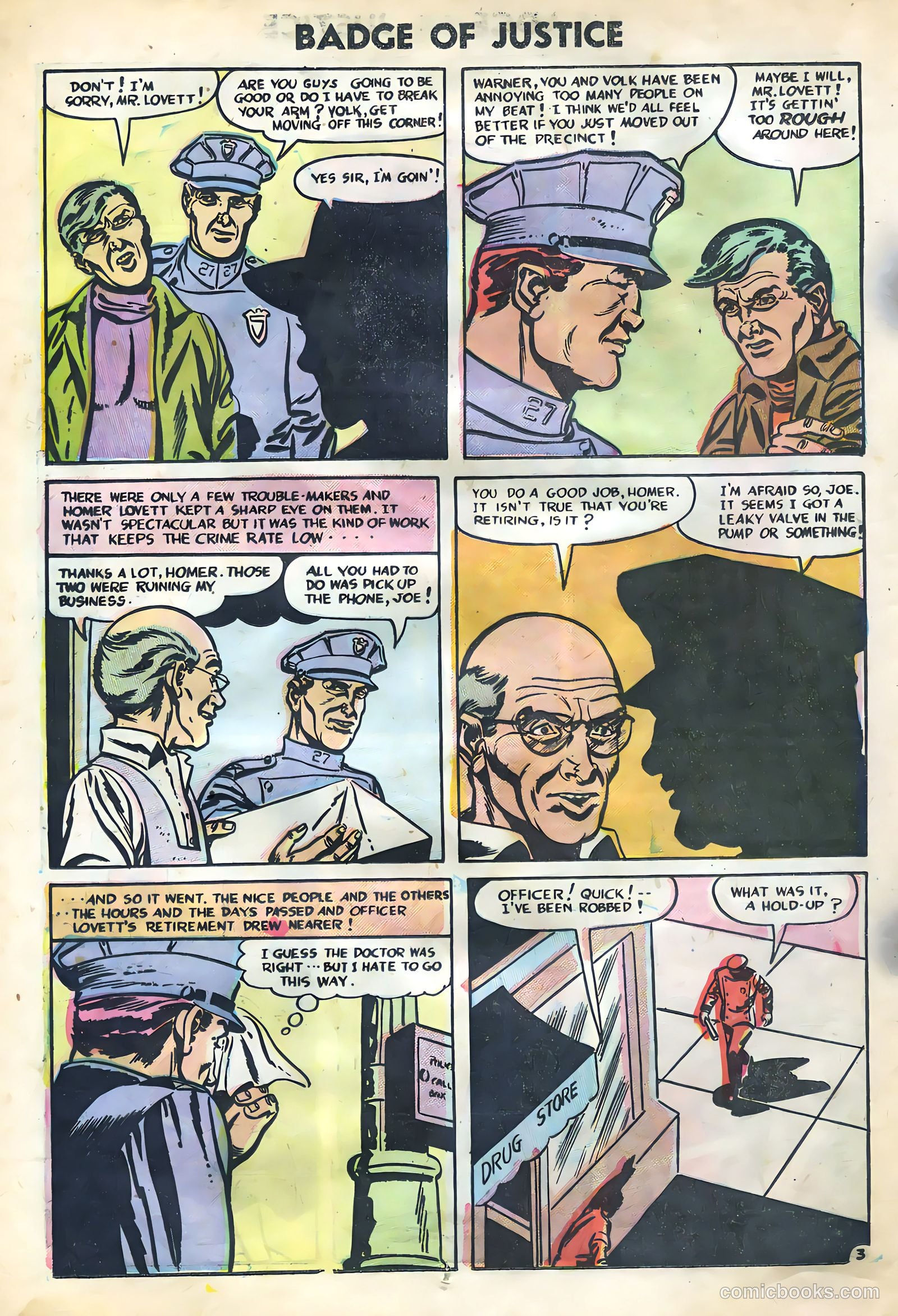 Badge of Justice #4 (1955) — page 12 of 36