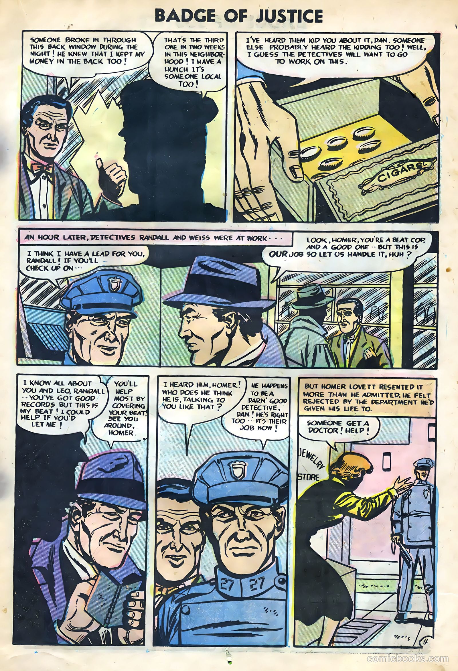 Badge of Justice #4 (1955) — page 13 of 36
