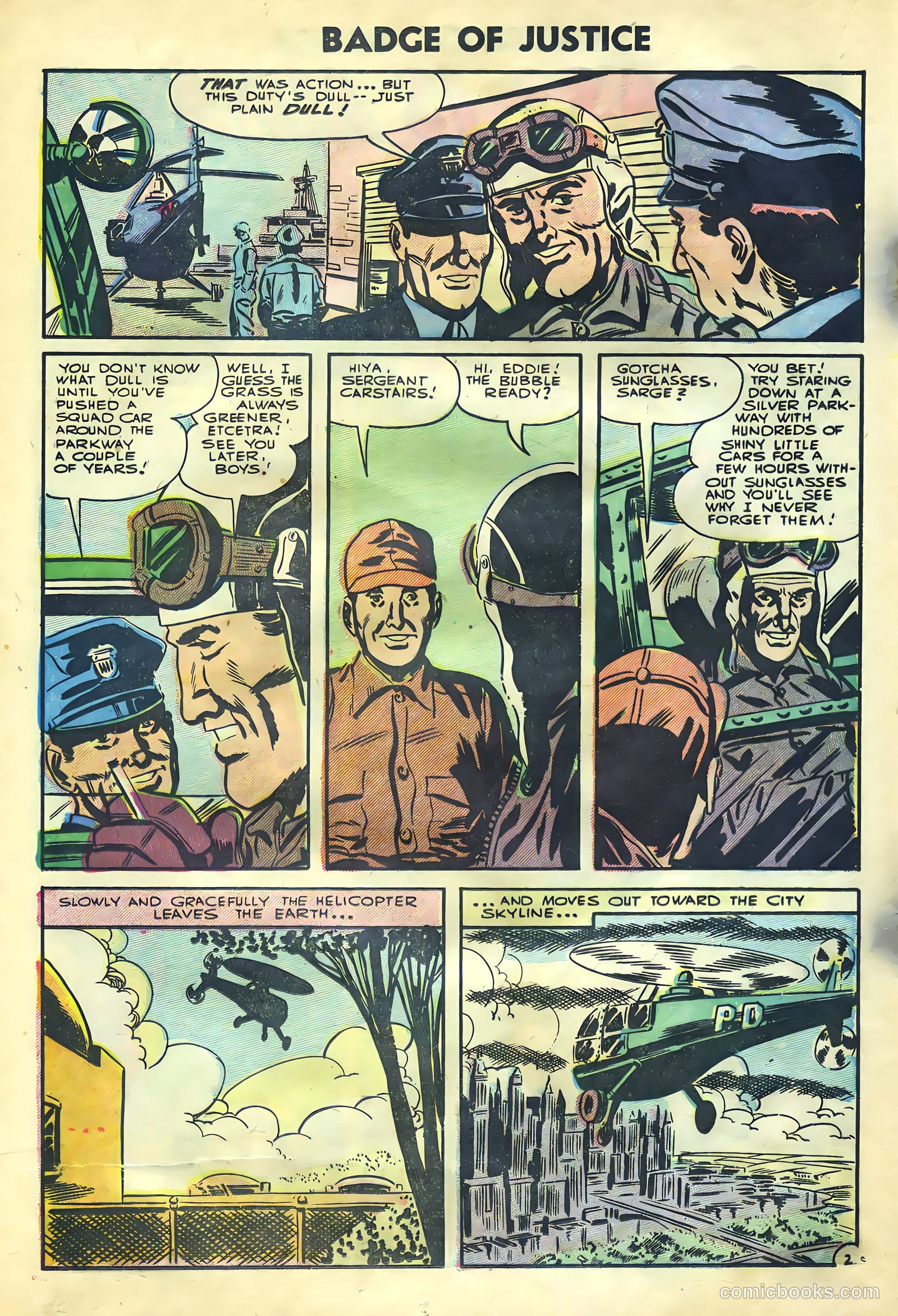Badge of Justice #4 (1955) — page 20 of 36