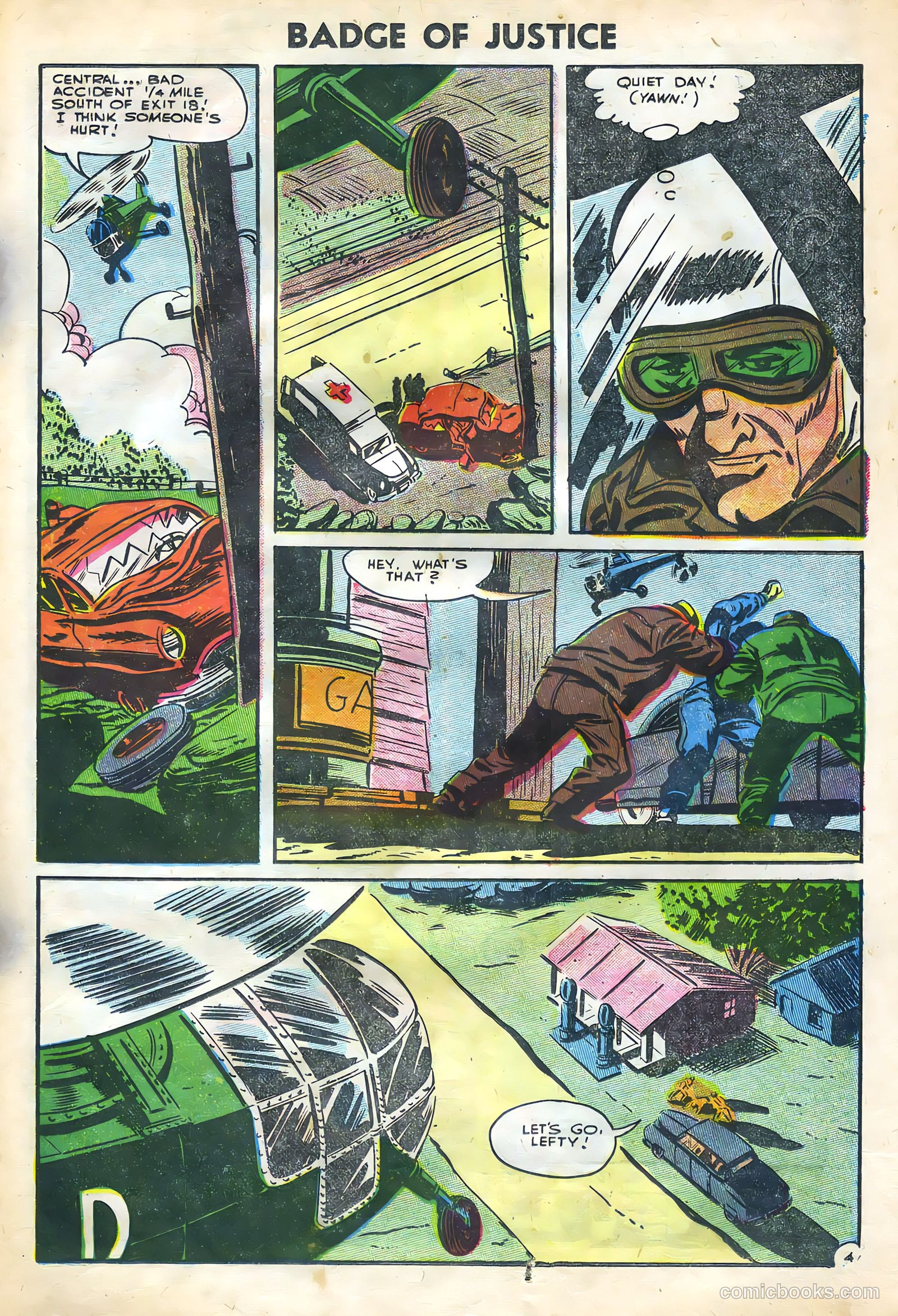 Badge of Justice #4 (1955) — page 23 of 36