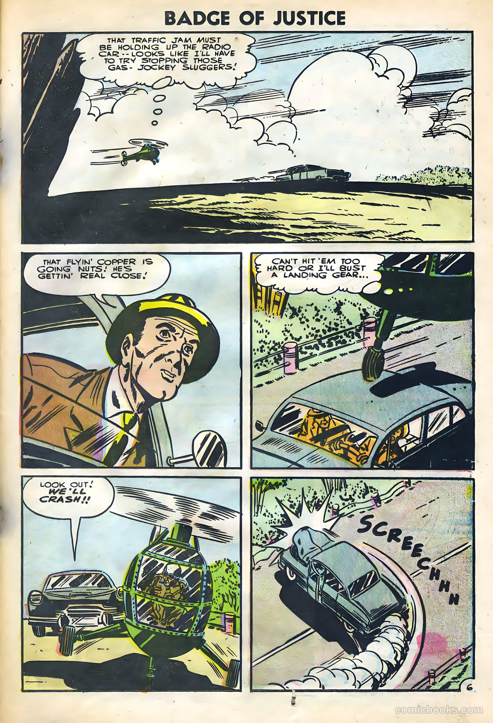 Badge of Justice #4 (1955) — page 25 of 36