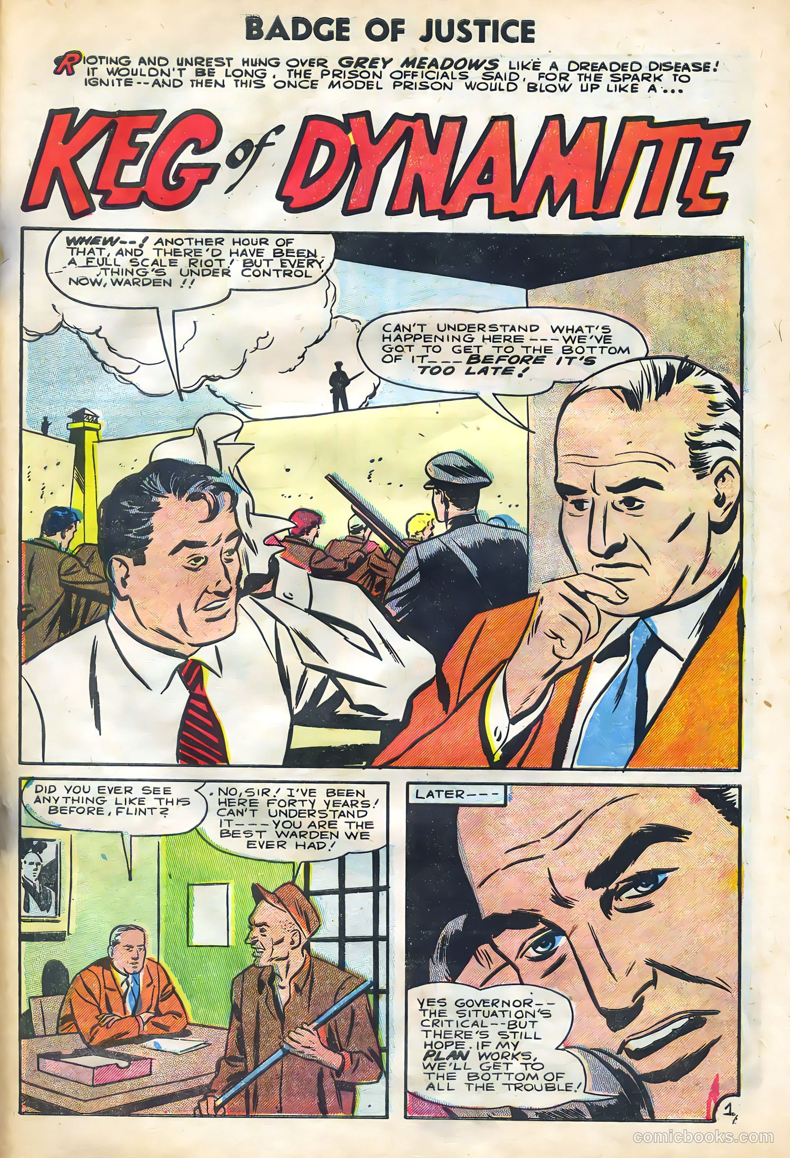 Badge of Justice #4 (1955) — page 27 of 36