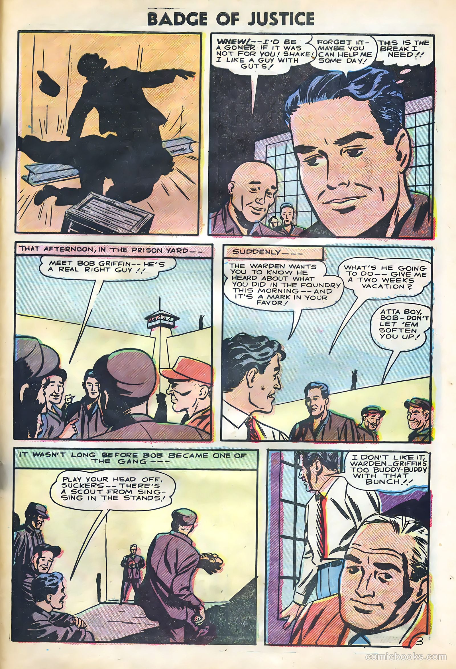 Badge of Justice #4 (1955) — page 29 of 36