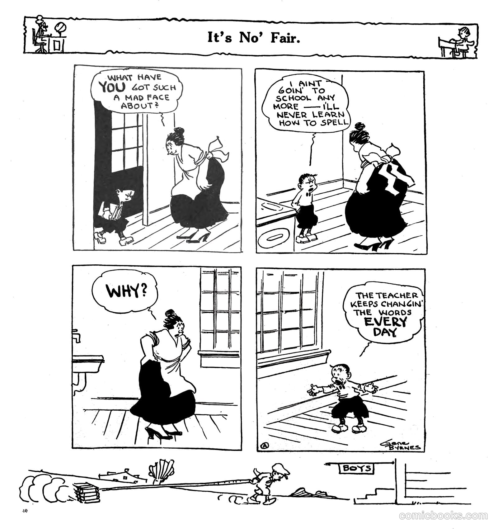 Reg'lar Fellers #1 (1921) — page 42 of 52
