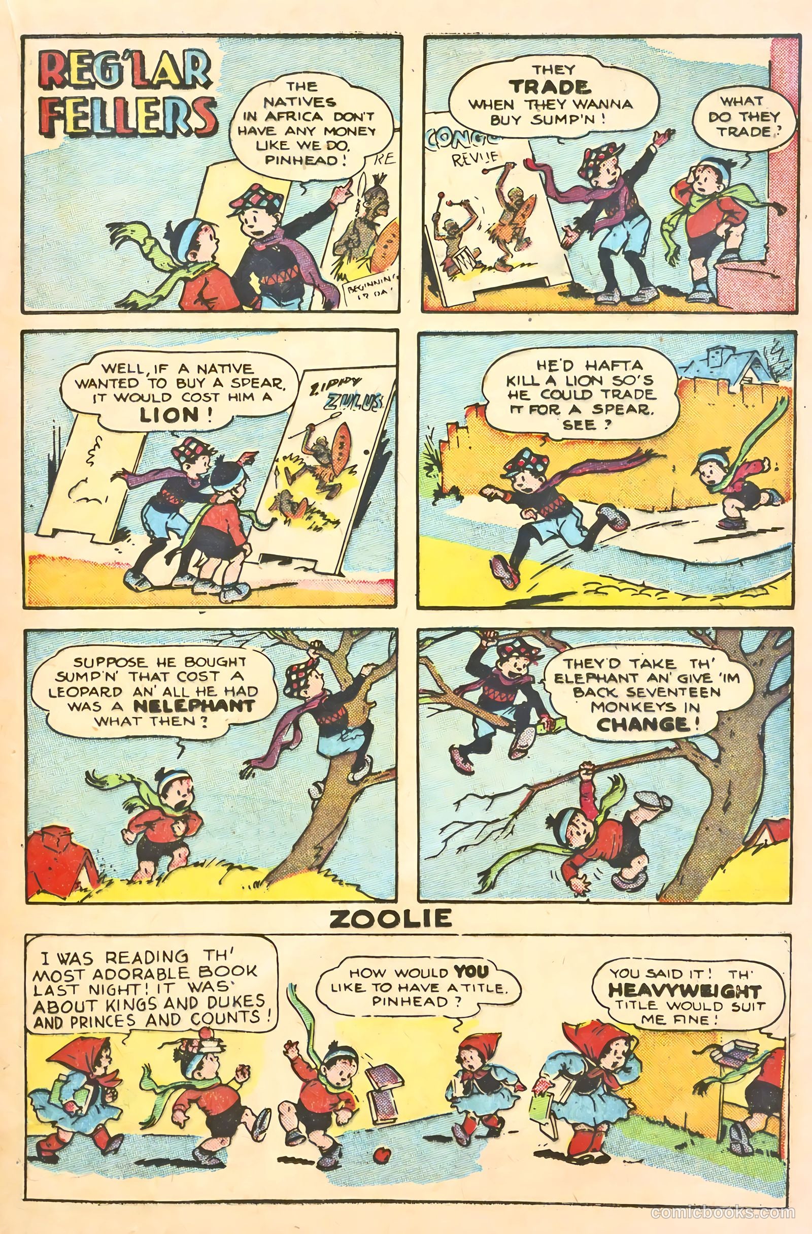 Reg'lar Fellers #5 (1947) — page 35 of 52