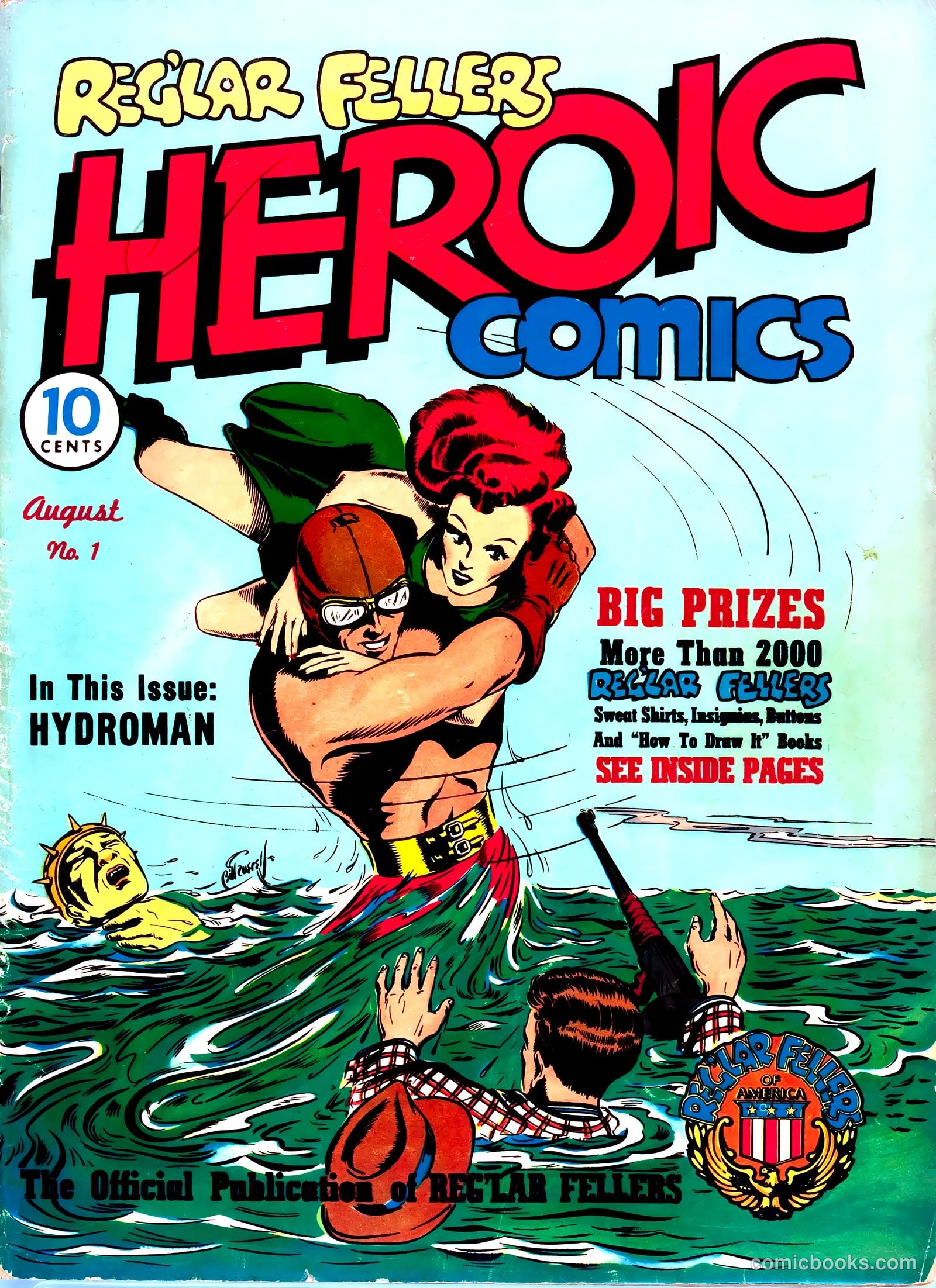 Reg'lar Fellers Heroic Comics #1 (1940) — page 2 of 71