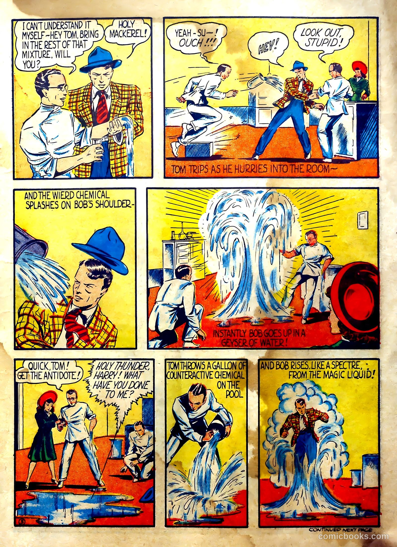 Reg'lar Fellers Heroic Comics #1 (1940) — page 6 of 71