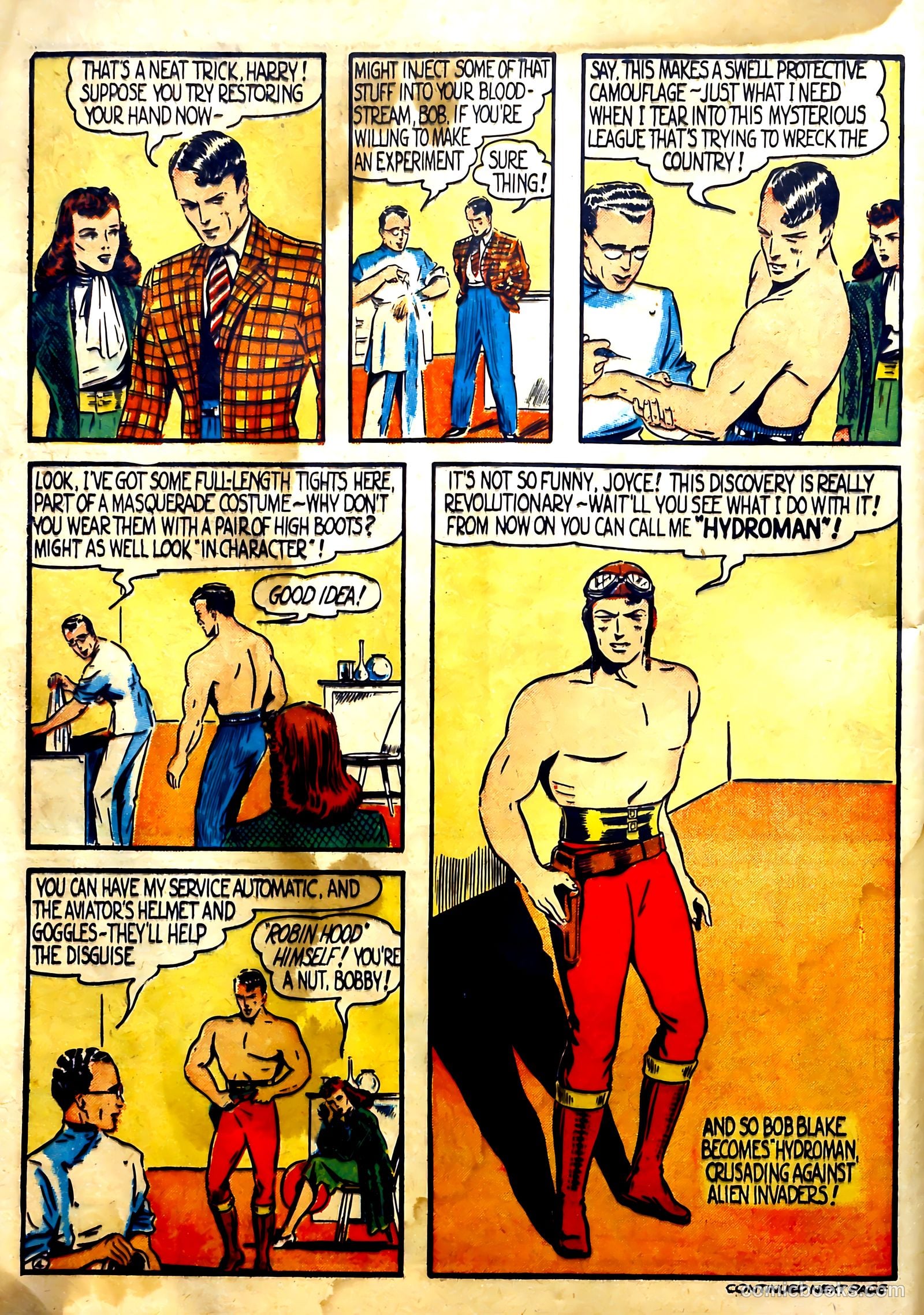 Reg'lar Fellers Heroic Comics #1 (1940) — page 7 of 71