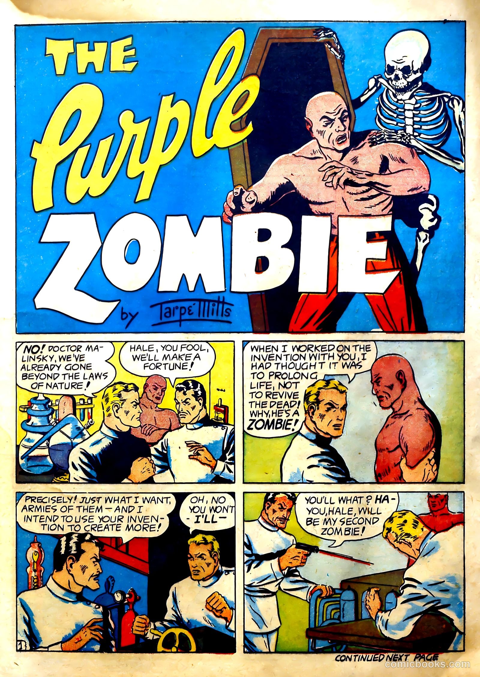 Reg'lar Fellers Heroic Comics #1 (1940) — page 16 of 71