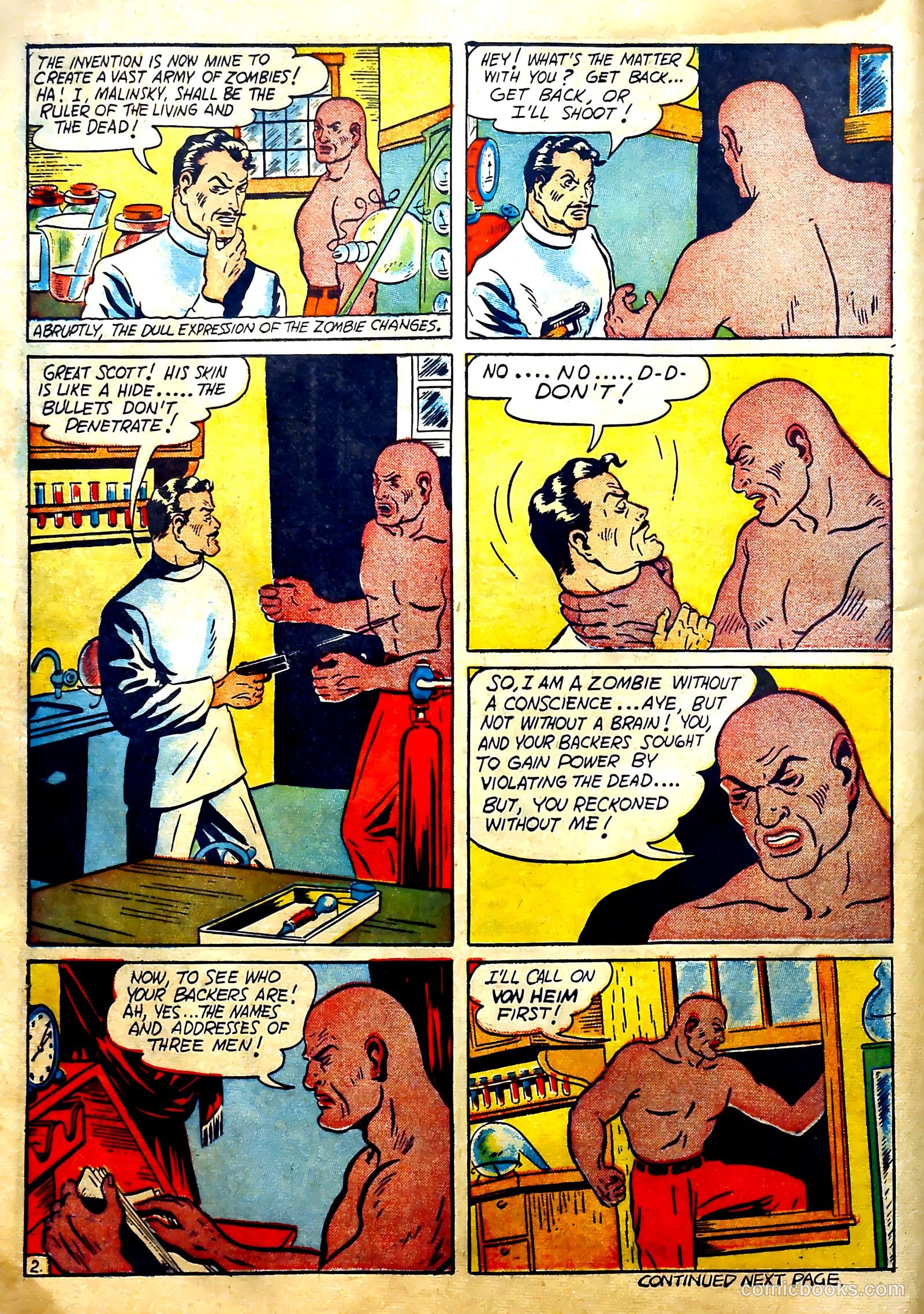 Reg'lar Fellers Heroic Comics #1 (1940) — page 17 of 71
