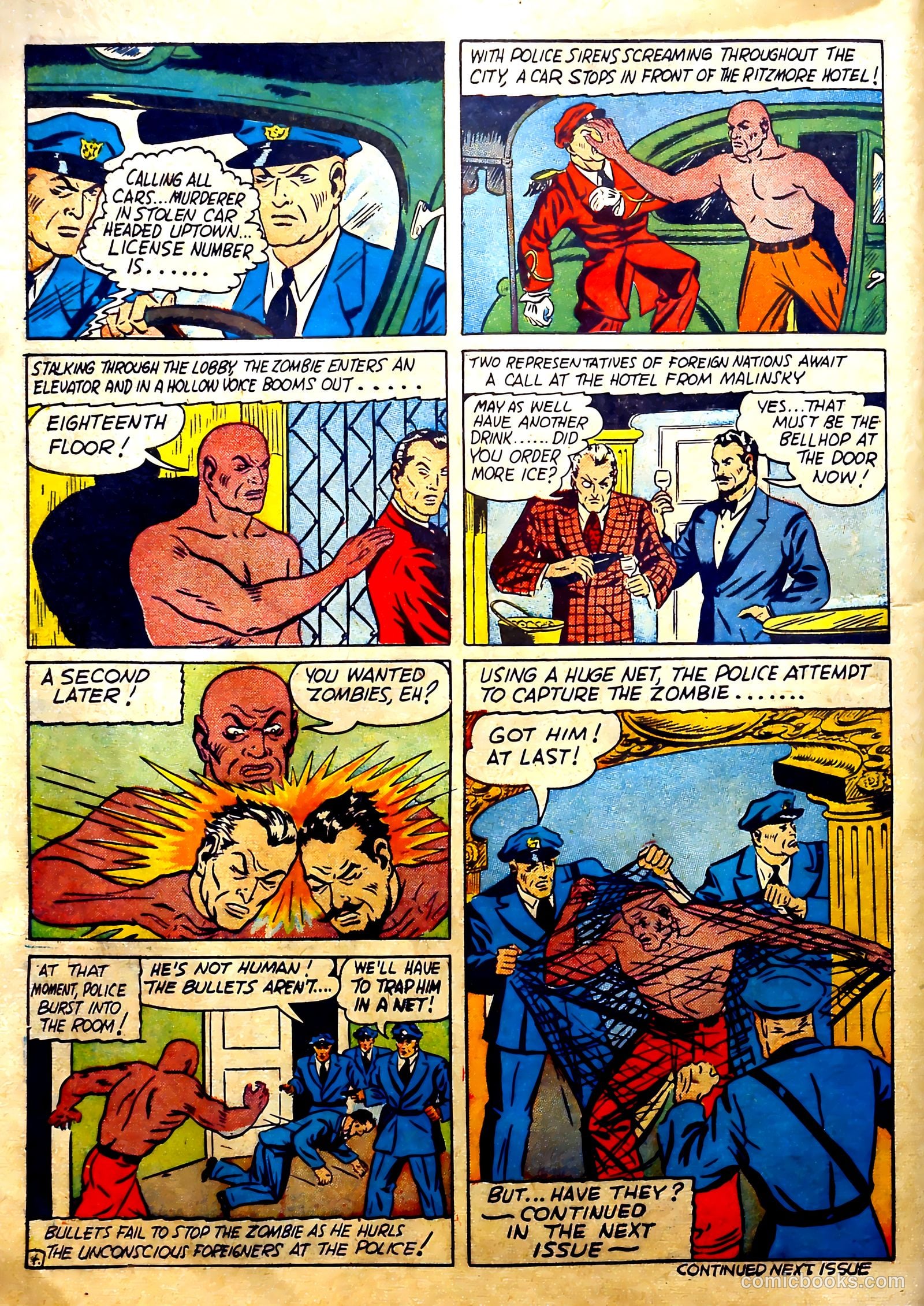 Reg'lar Fellers Heroic Comics #1 (1940) — page 19 of 71