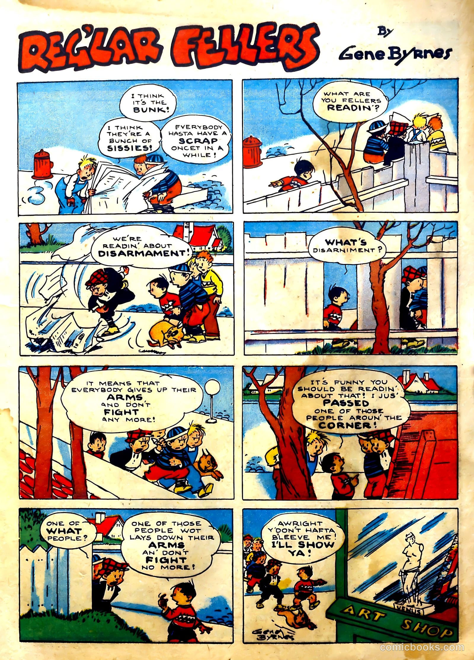 Reg'lar Fellers Heroic Comics #1 (1940) — page 24 of 71