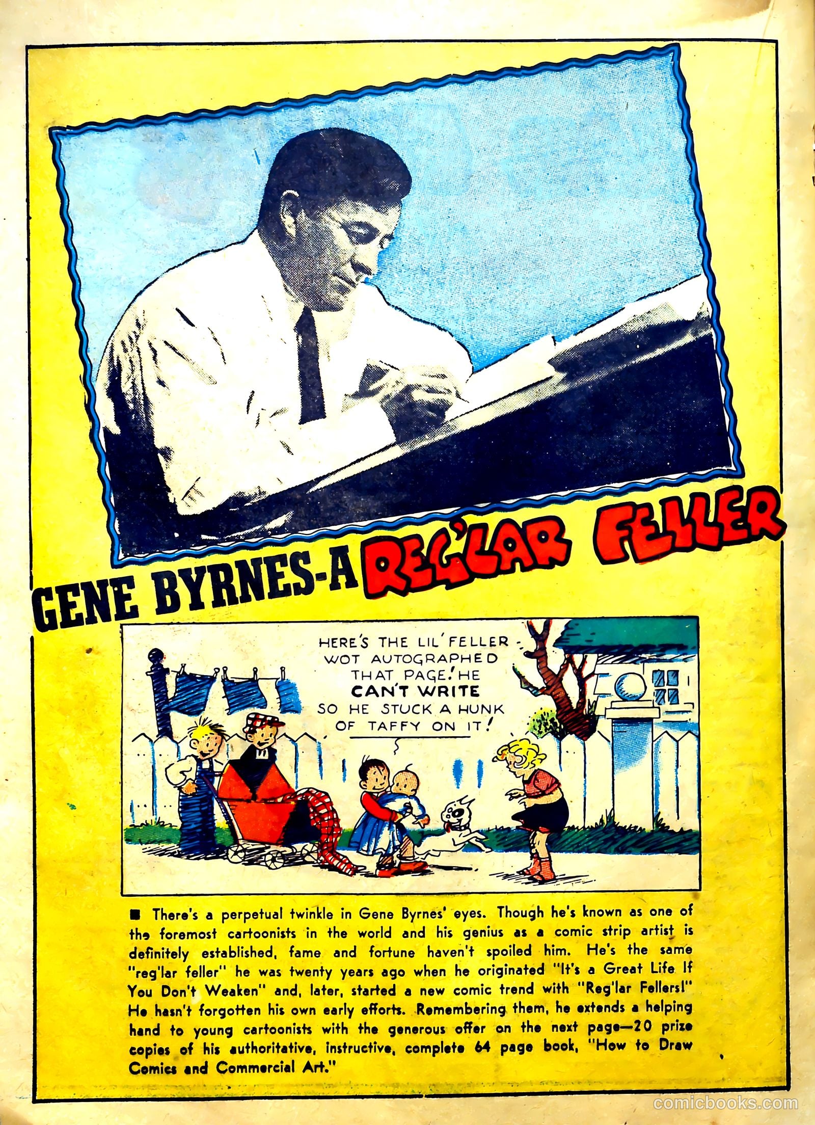 Reg'lar Fellers Heroic Comics #1 (1940) — page 37 of 71