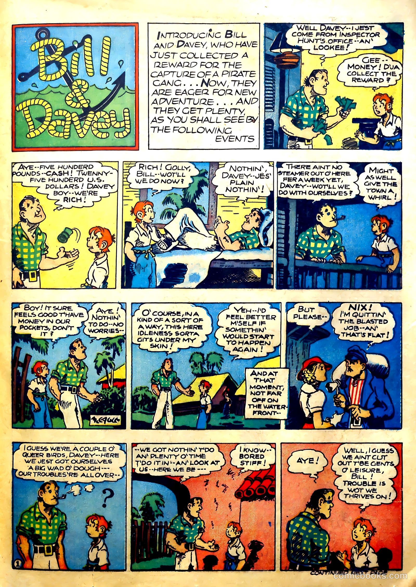 Reg'lar Fellers Heroic Comics #1 (1940) — page 50 of 71