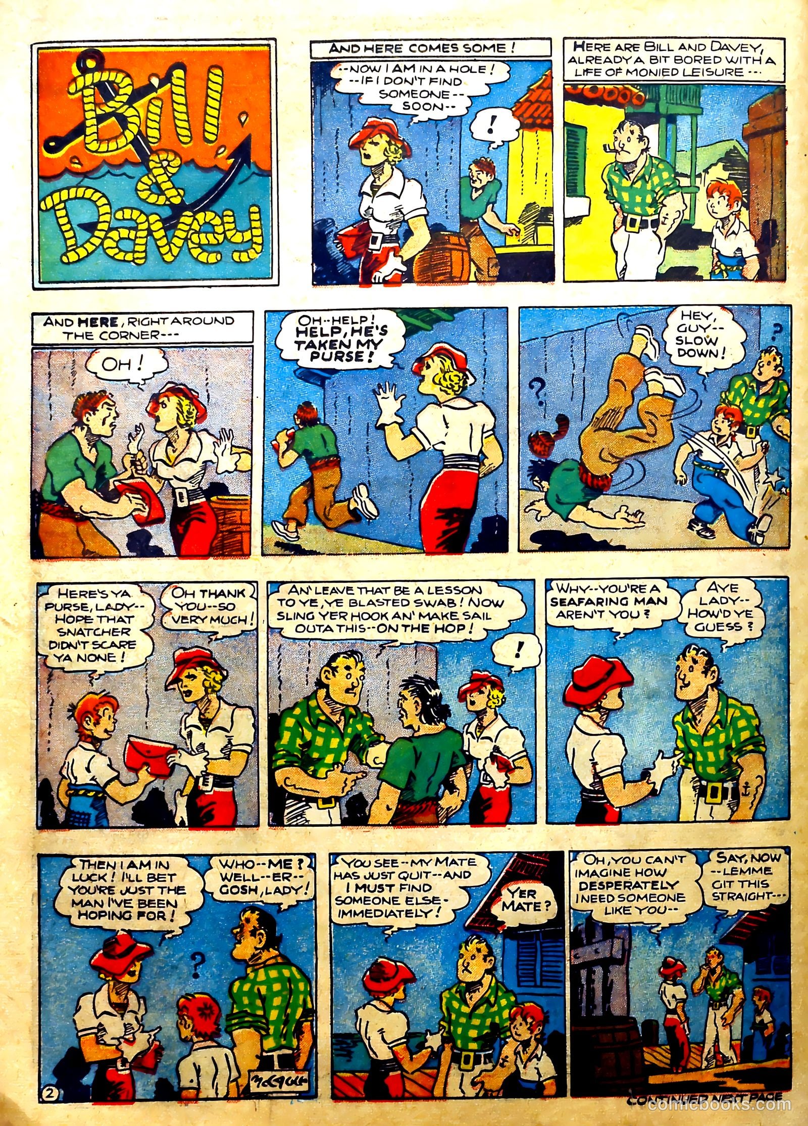 Reg'lar Fellers Heroic Comics #1 (1940) — page 51 of 71