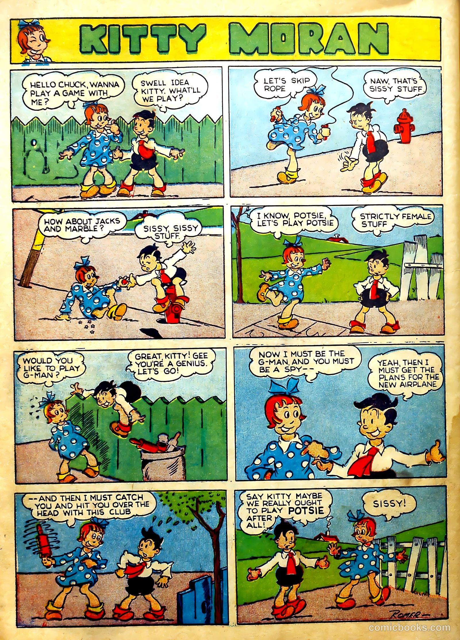 Reg'lar Fellers Heroic Comics #1 (1940) — page 65 of 71