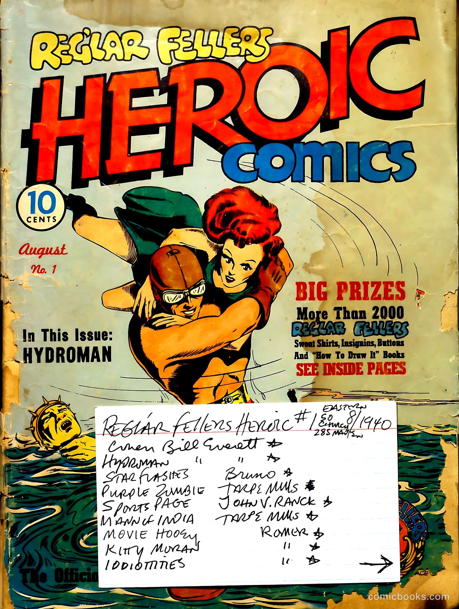 Reg'lar Fellers Heroic Comics #1 (1940) — page 70 of 71