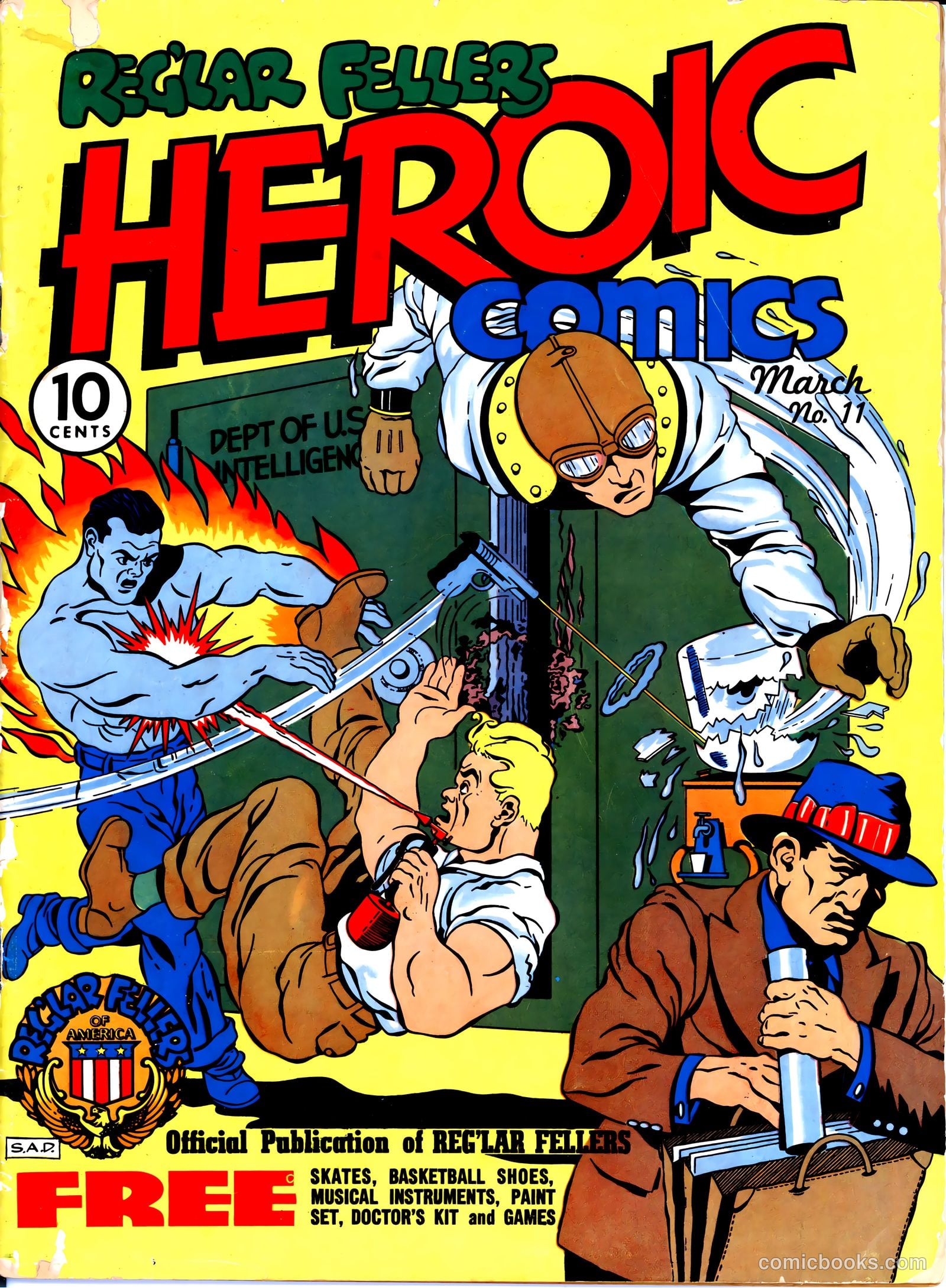 Reg'lar Fellers Heroic Comics #11