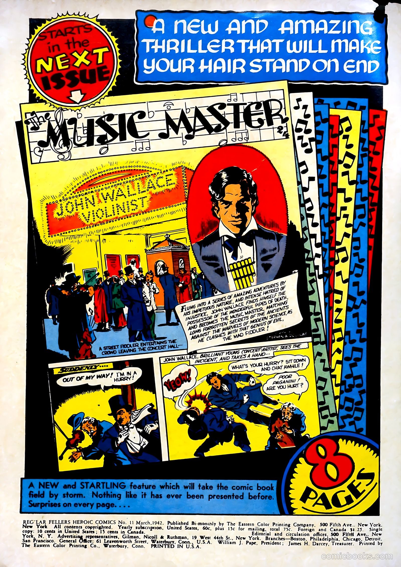 Reg'lar Fellers Heroic Comics #11 (1942) — page 2 of 70