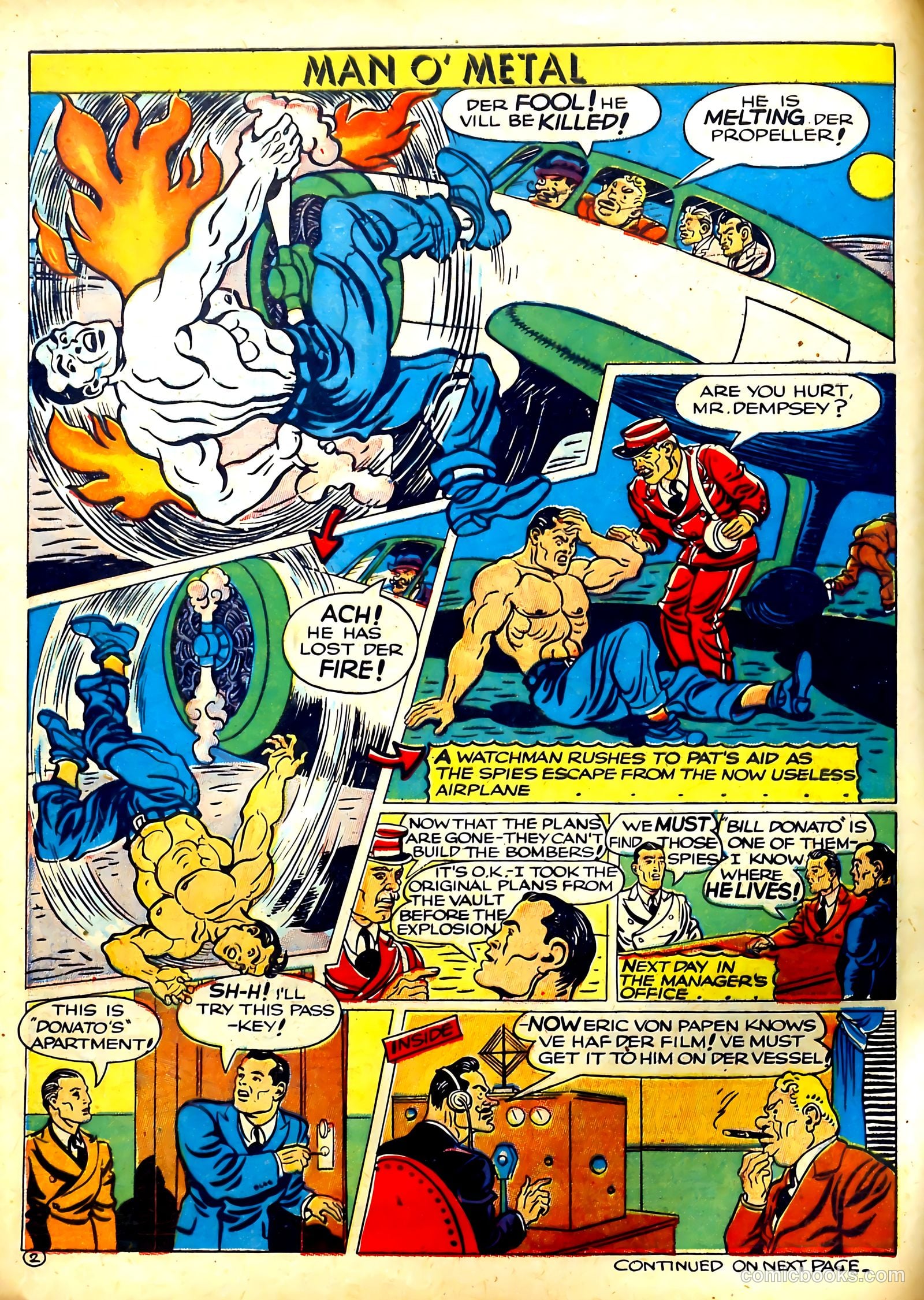 Reg'lar Fellers Heroic Comics #11 (1942) — page 4 of 70