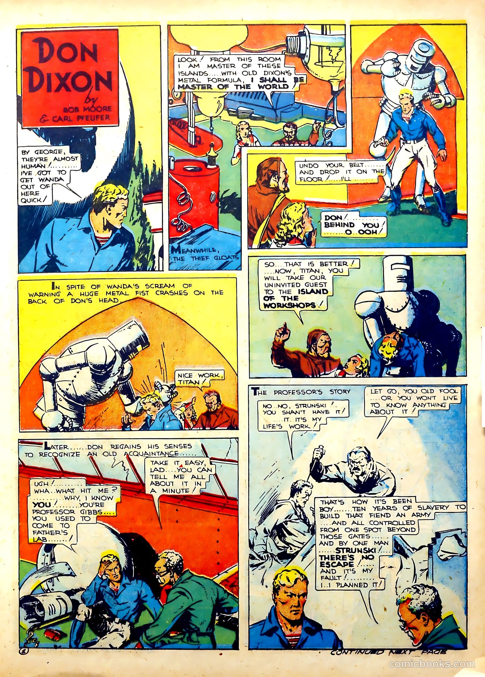 Reg'lar Fellers Heroic Comics #11 (1942) — page 21 of 70