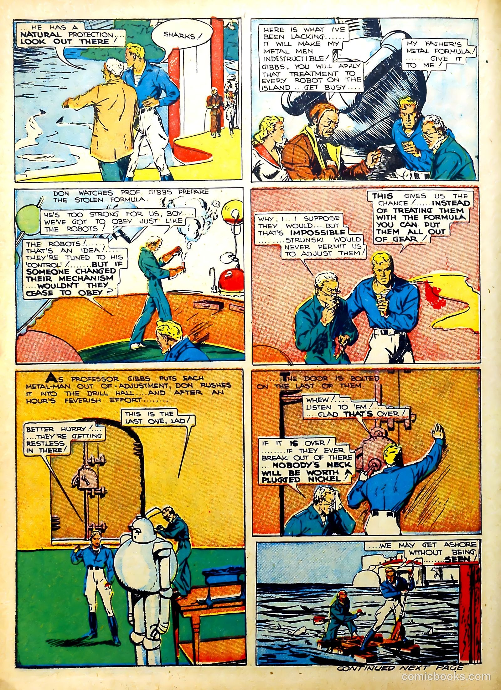Reg'lar Fellers Heroic Comics #11 (1942) — page 22 of 70