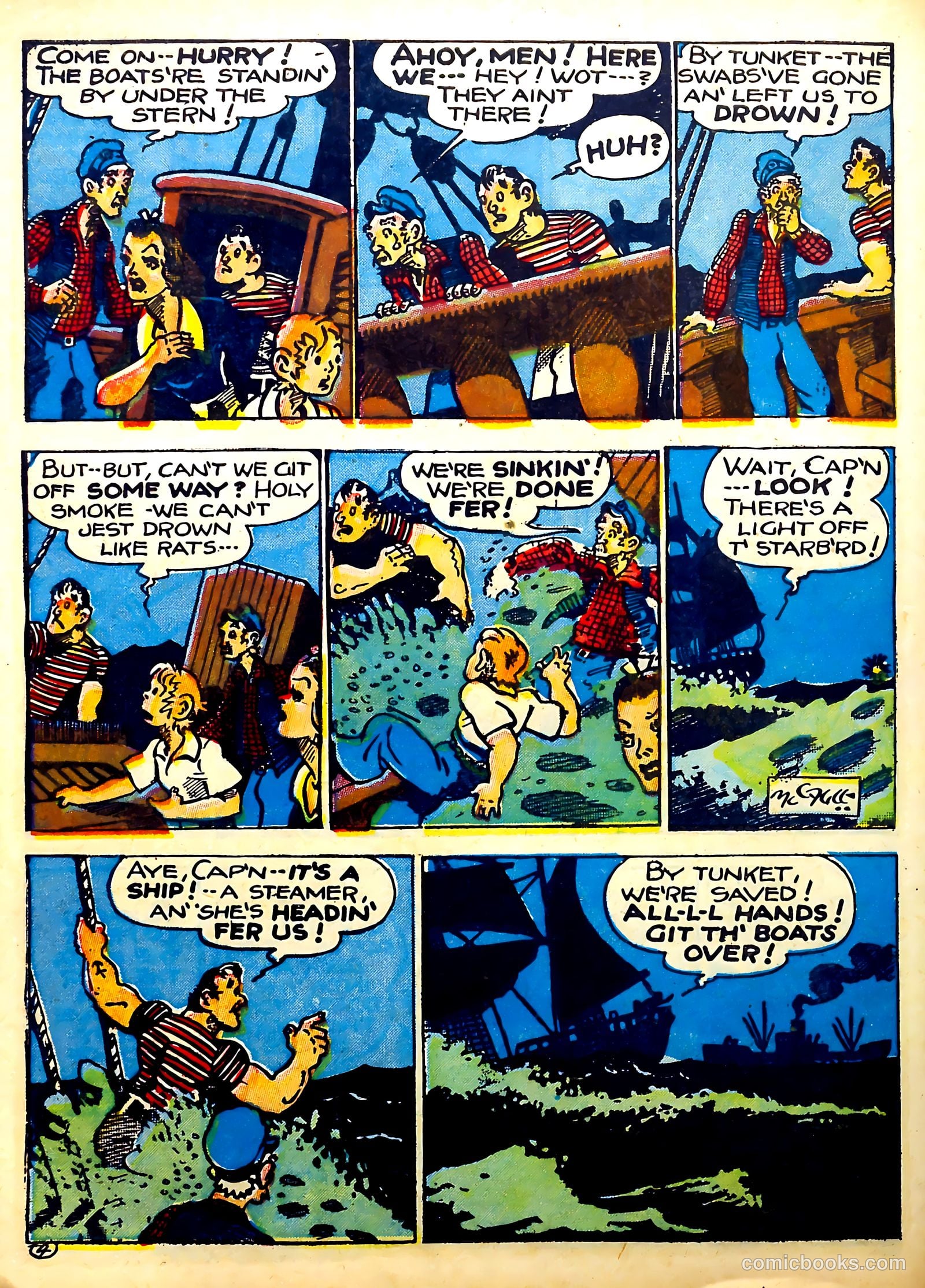 Reg'lar Fellers Heroic Comics #11 (1942) — page 52 of 70