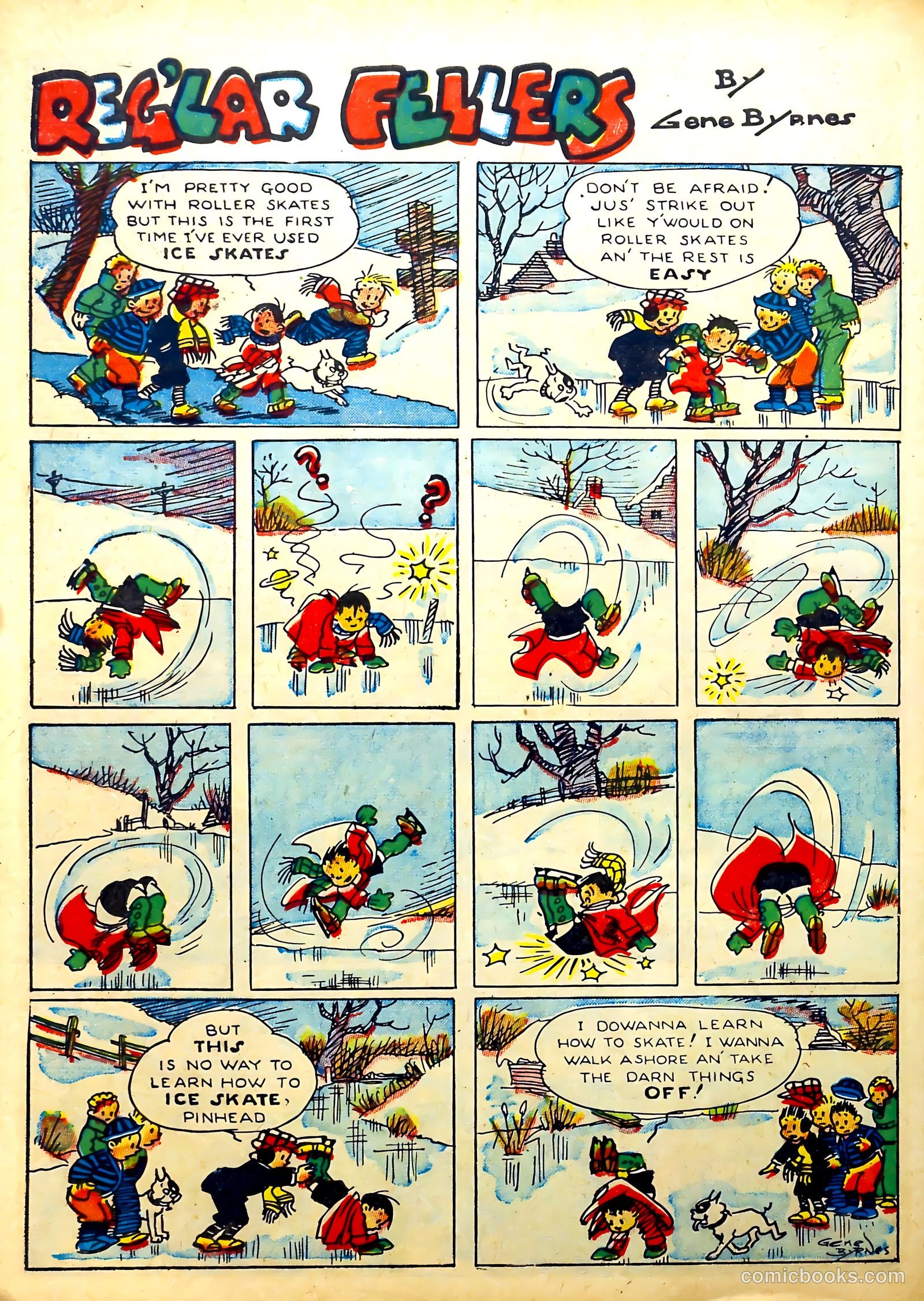 Reg'lar Fellers Heroic Comics #11 (1942) — page 54 of 70