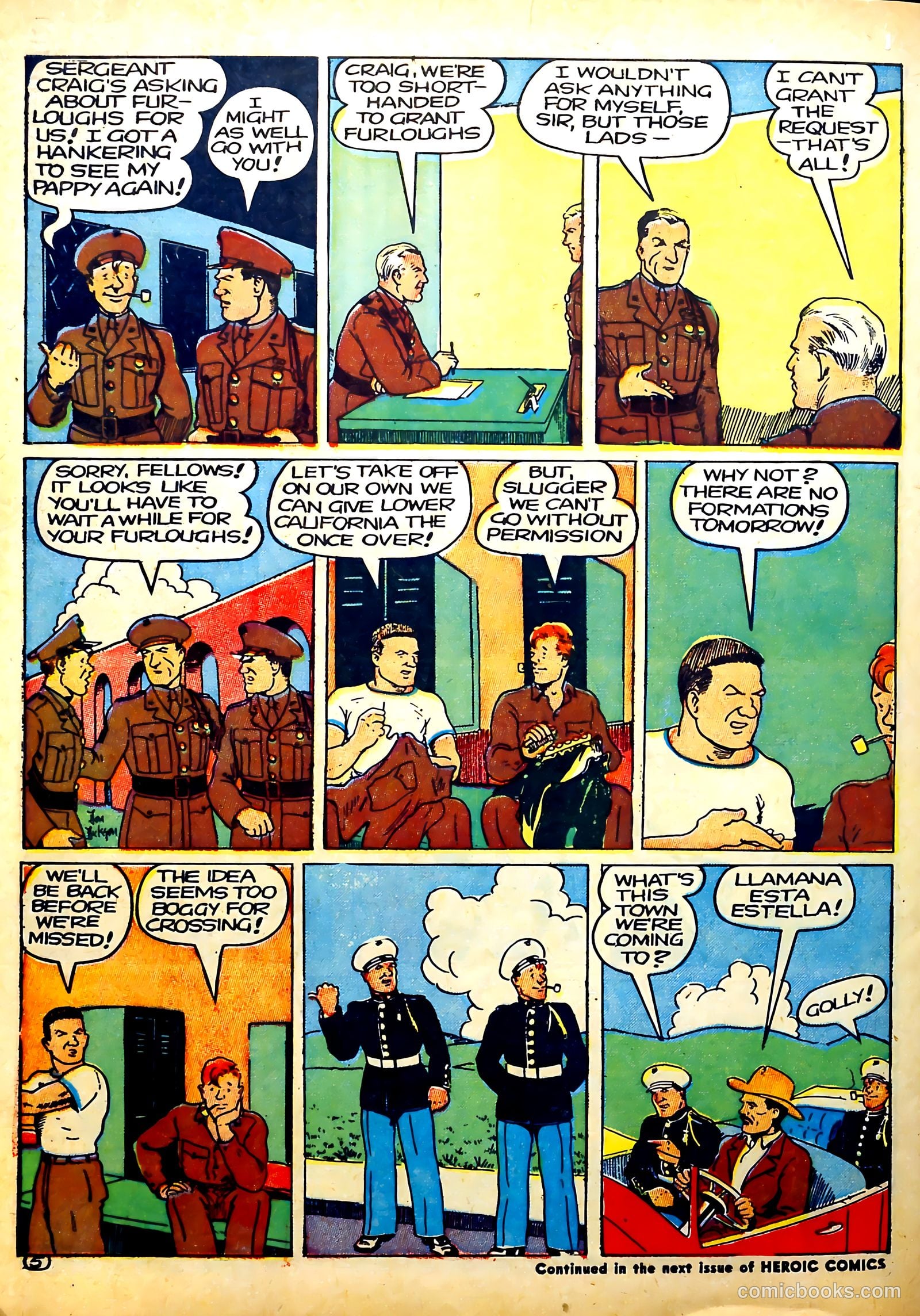 Reg'lar Fellers Heroic Comics #11 (1942) — page 66 of 70
