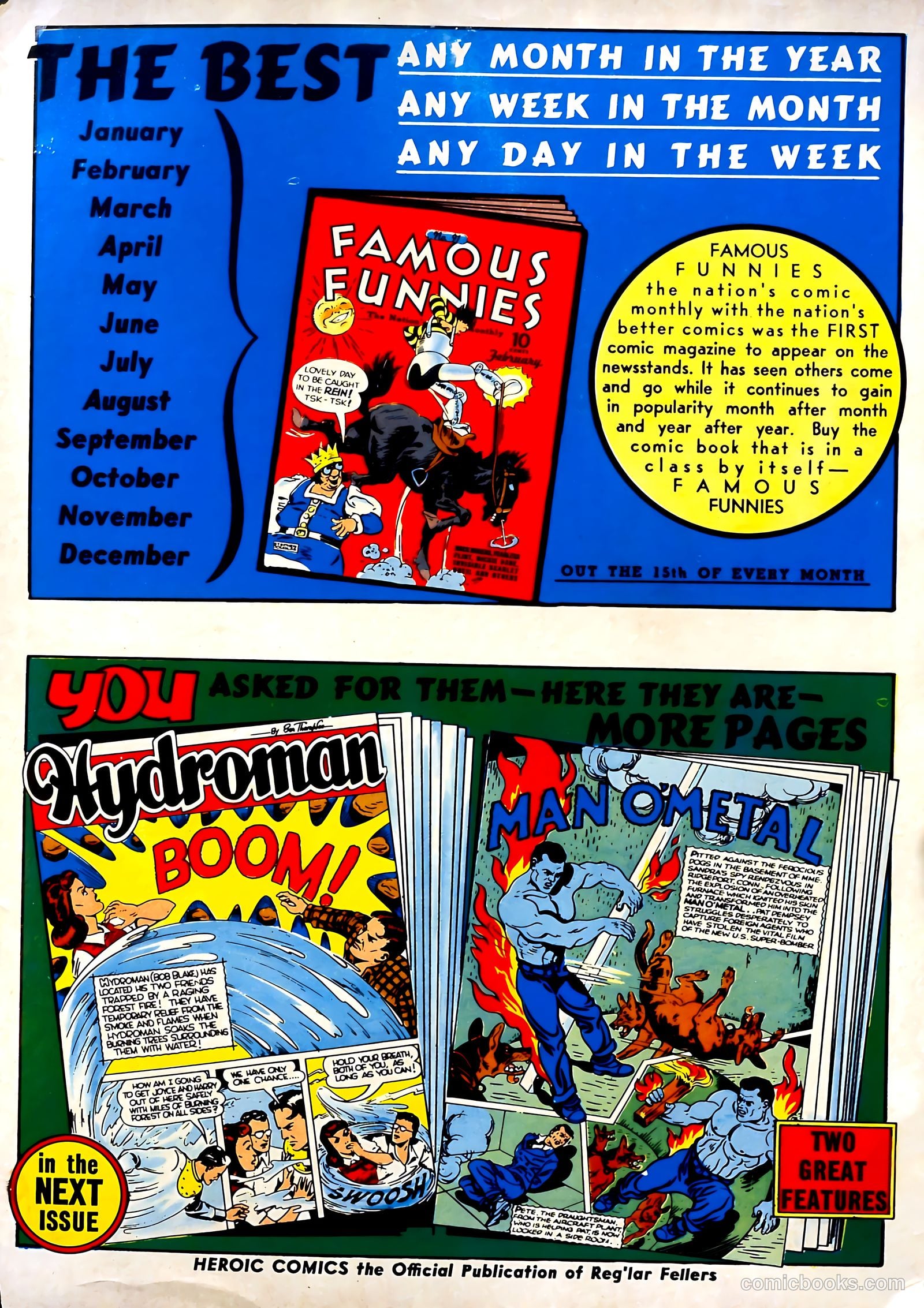 Reg'lar Fellers Heroic Comics #11 (1942) — page 67 of 70