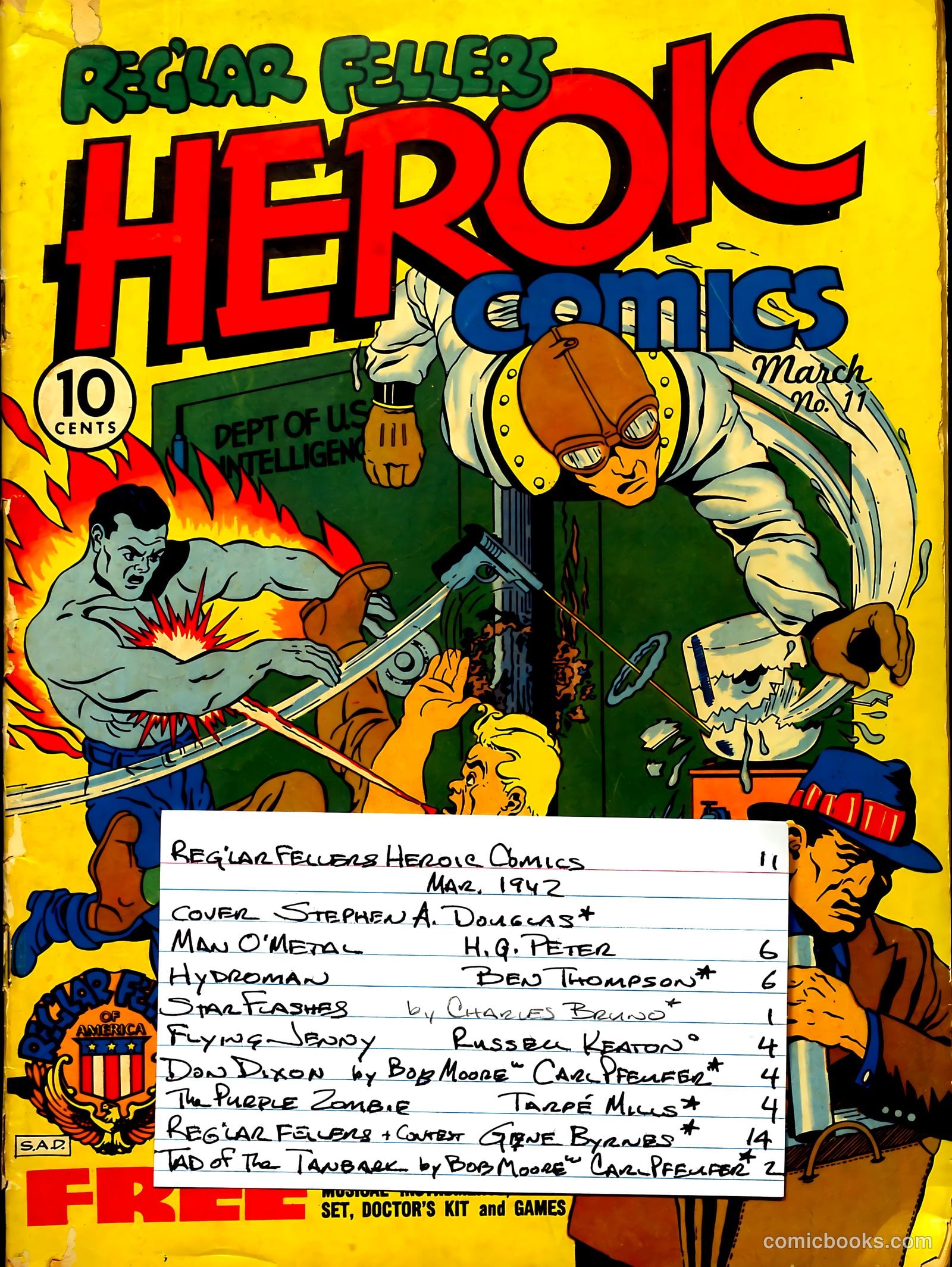 Reg'lar Fellers Heroic Comics #11 (1942) — page 69 of 70