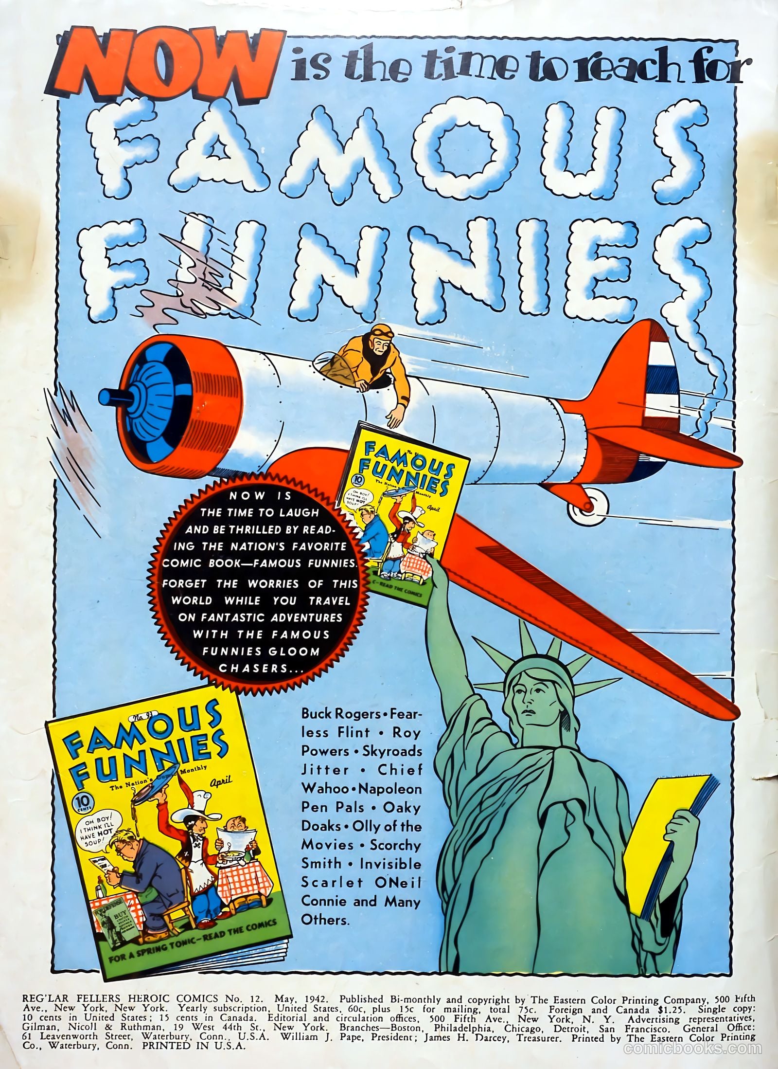 Reg'lar Fellers Heroic Comics #12 (1942) — page 2 of 69