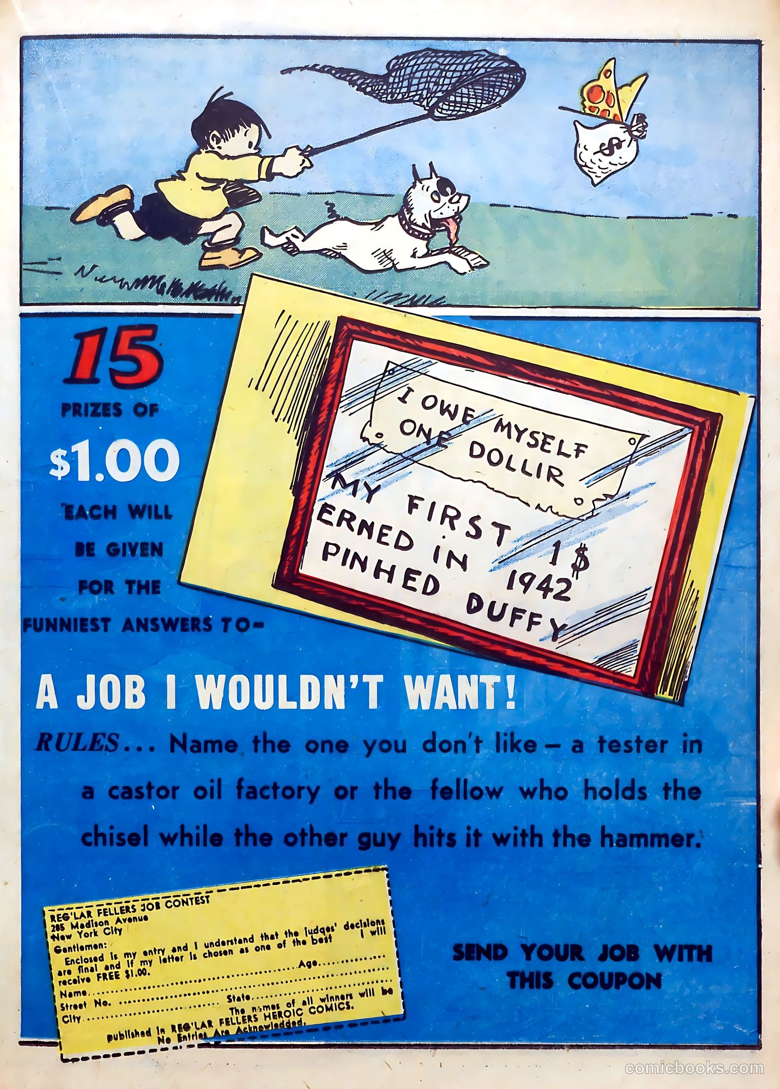 Reg'lar Fellers Heroic Comics #12 (1942) — page 39 of 69