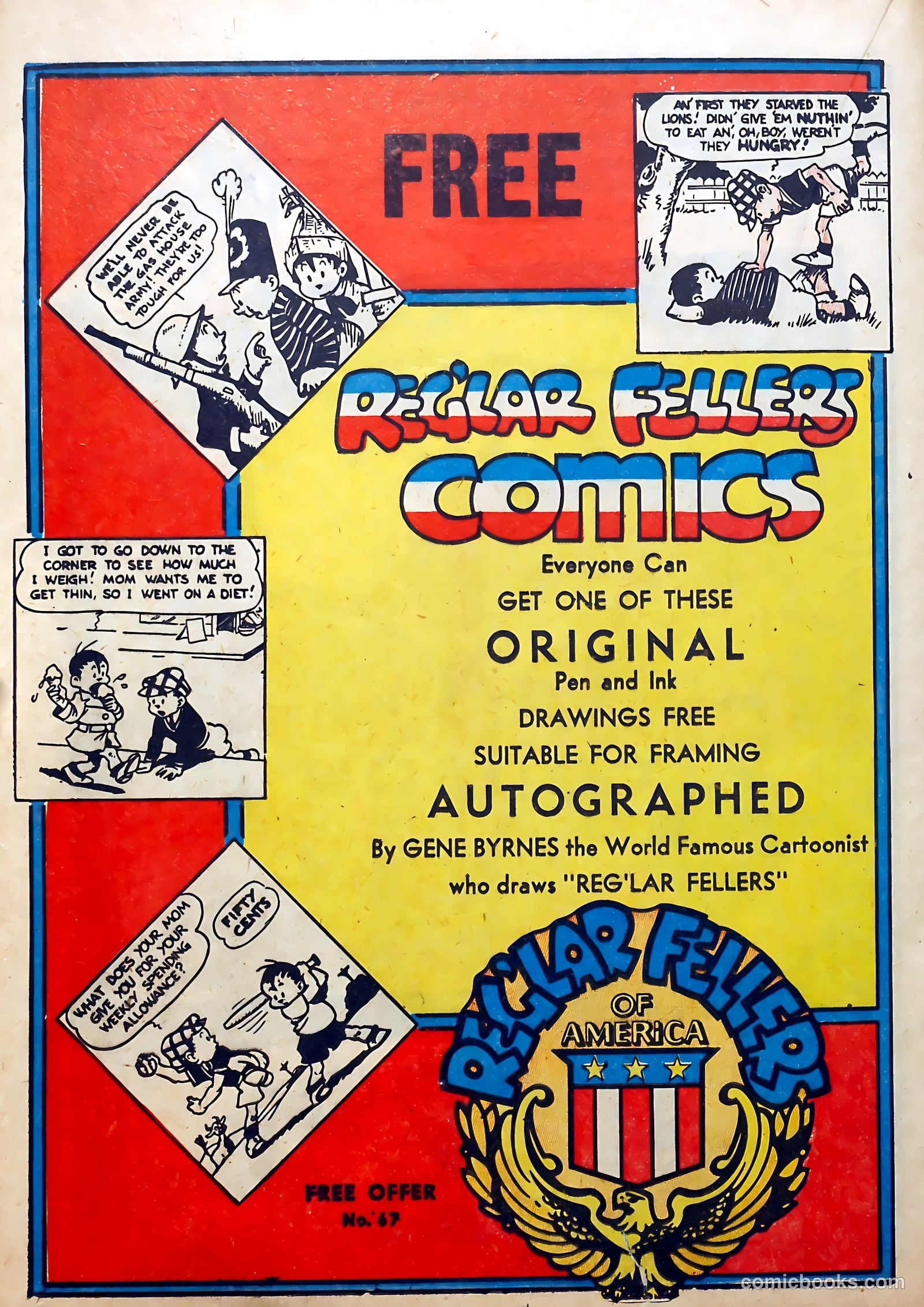 Reg'lar Fellers Heroic Comics #12 (1942) — page 44 of 69