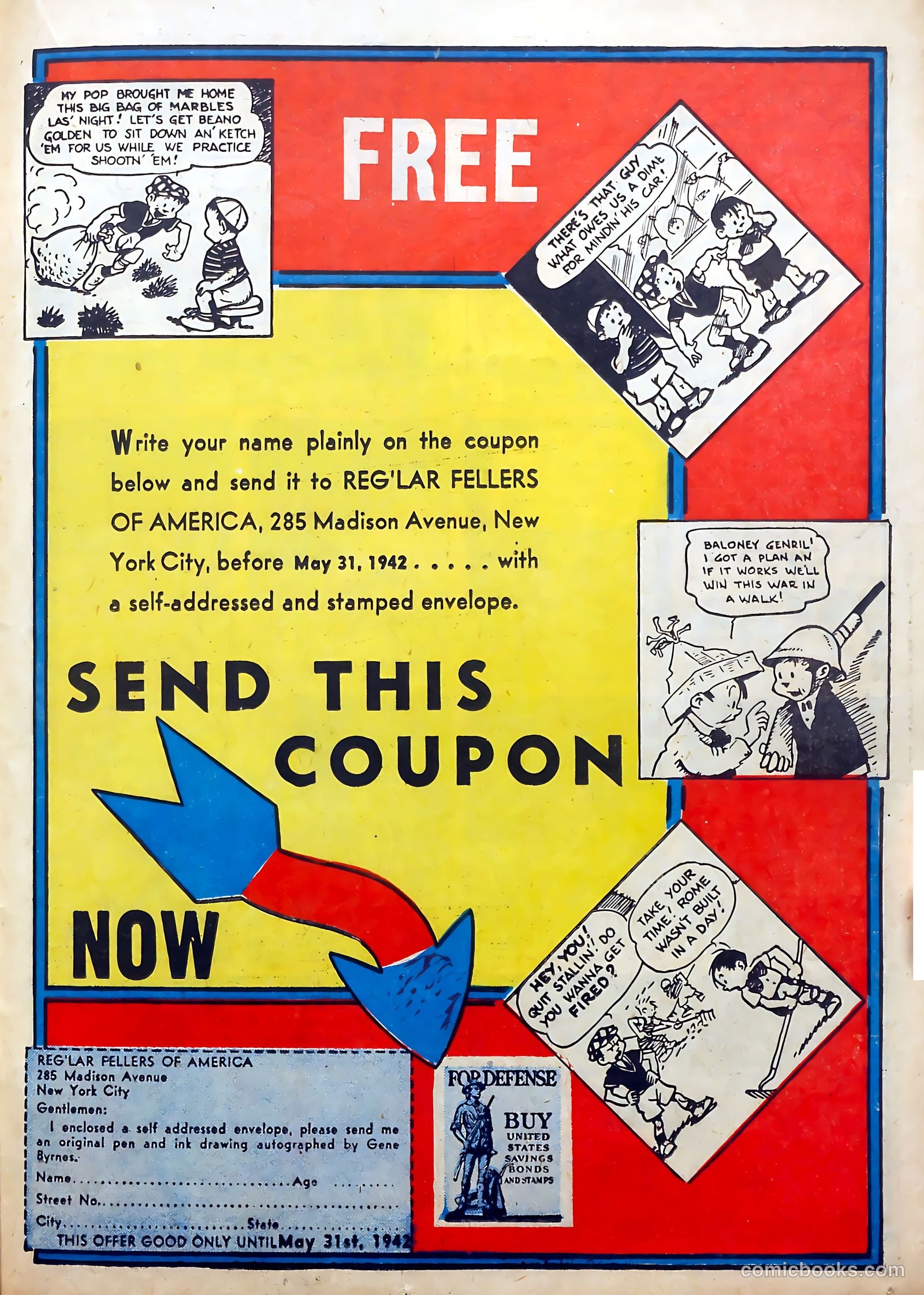 Reg'lar Fellers Heroic Comics #12 (1942) — page 45 of 69